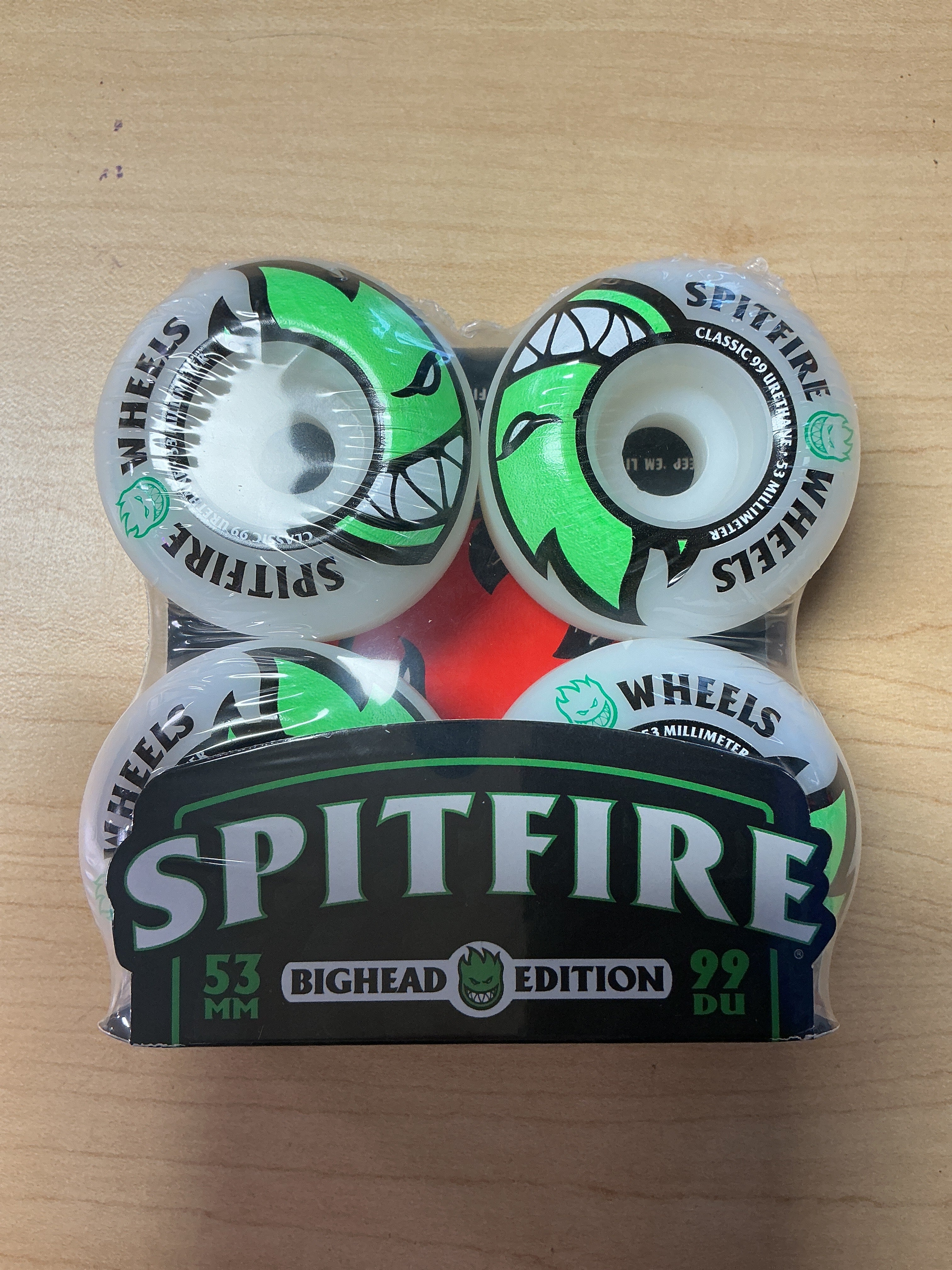 Spitfire Wheels Big Head 53mm 99a