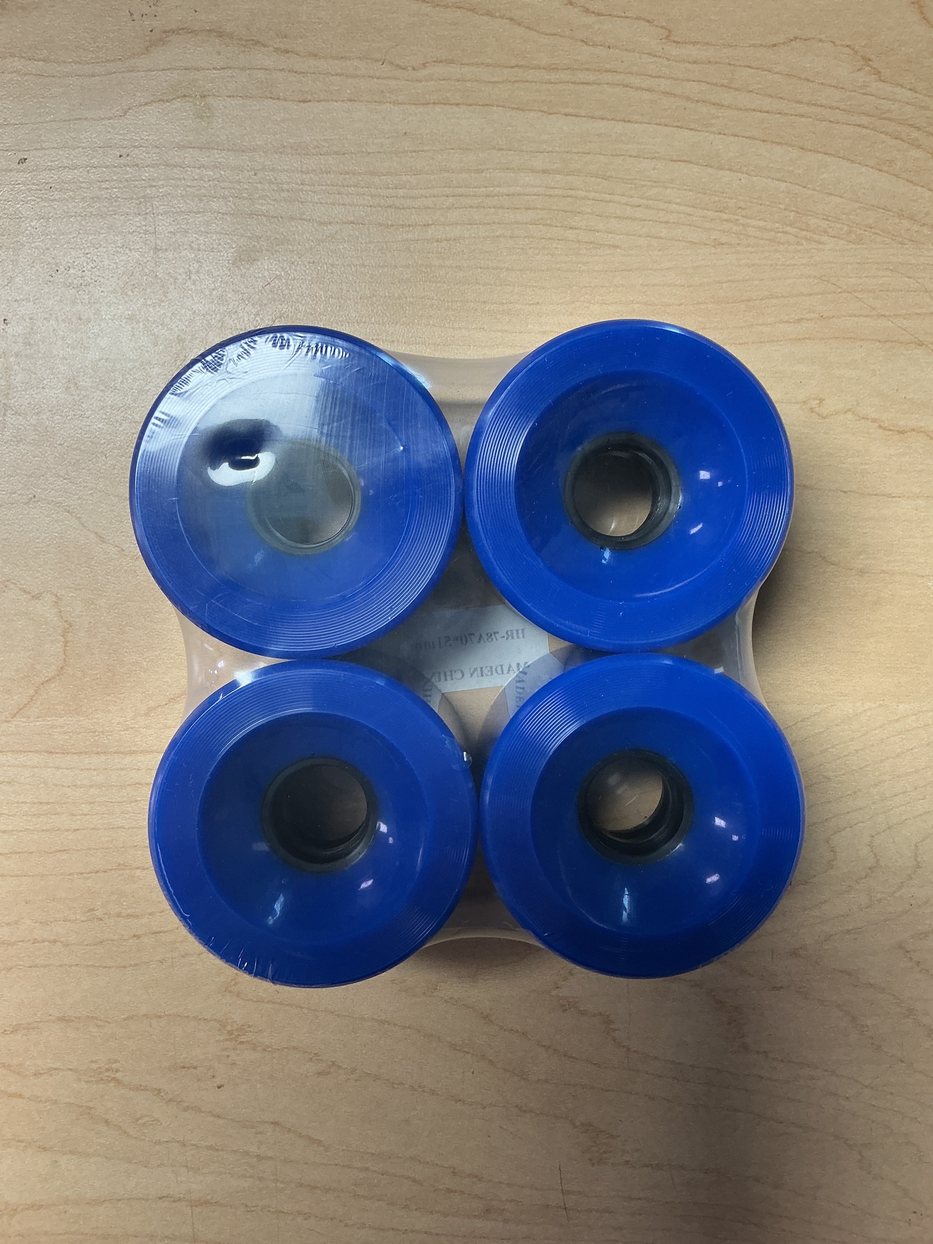 Blank Cruiser Wheels 70mm 78a 4pk