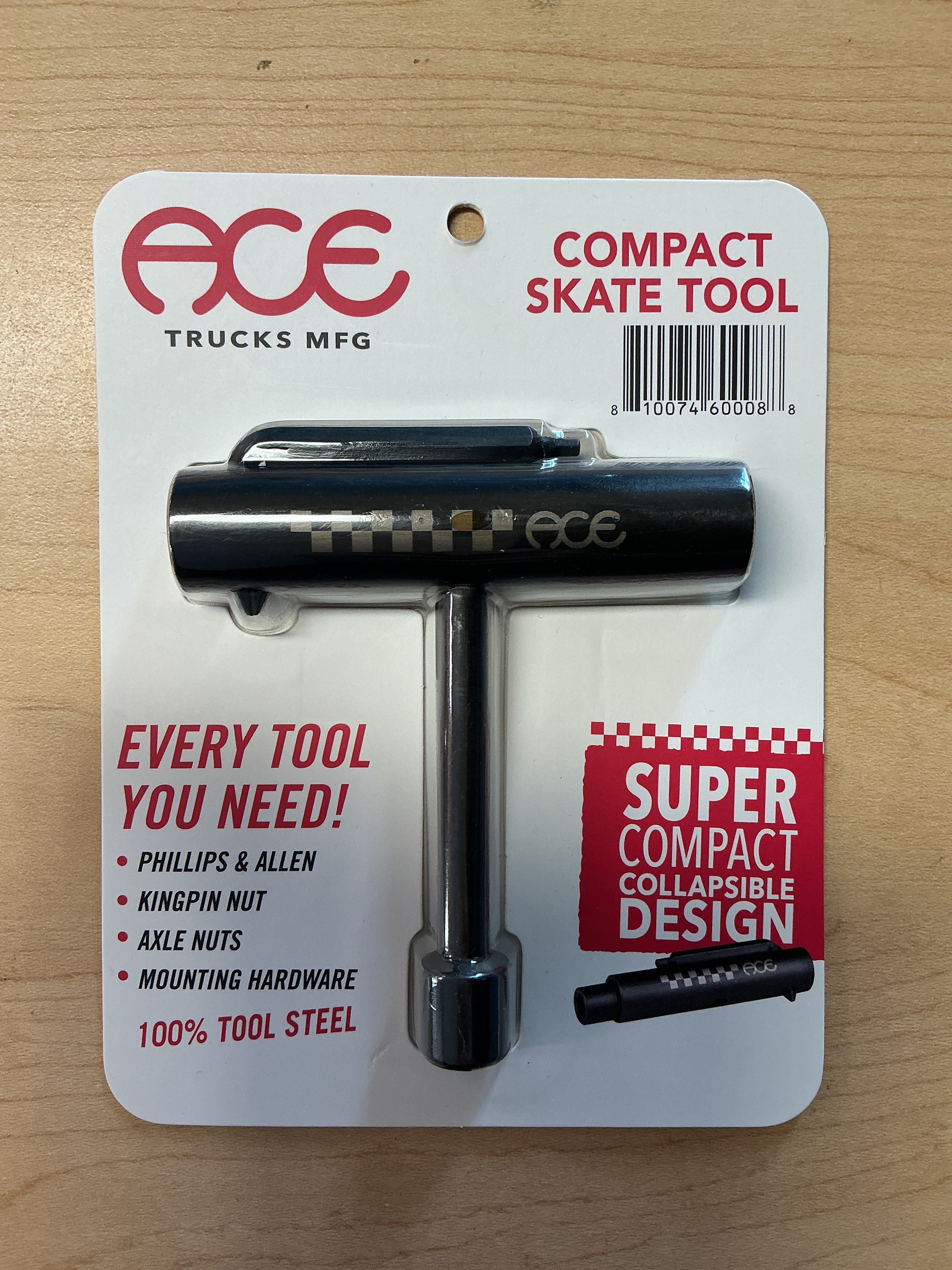 Ace Classic Collapsible Skate Tool