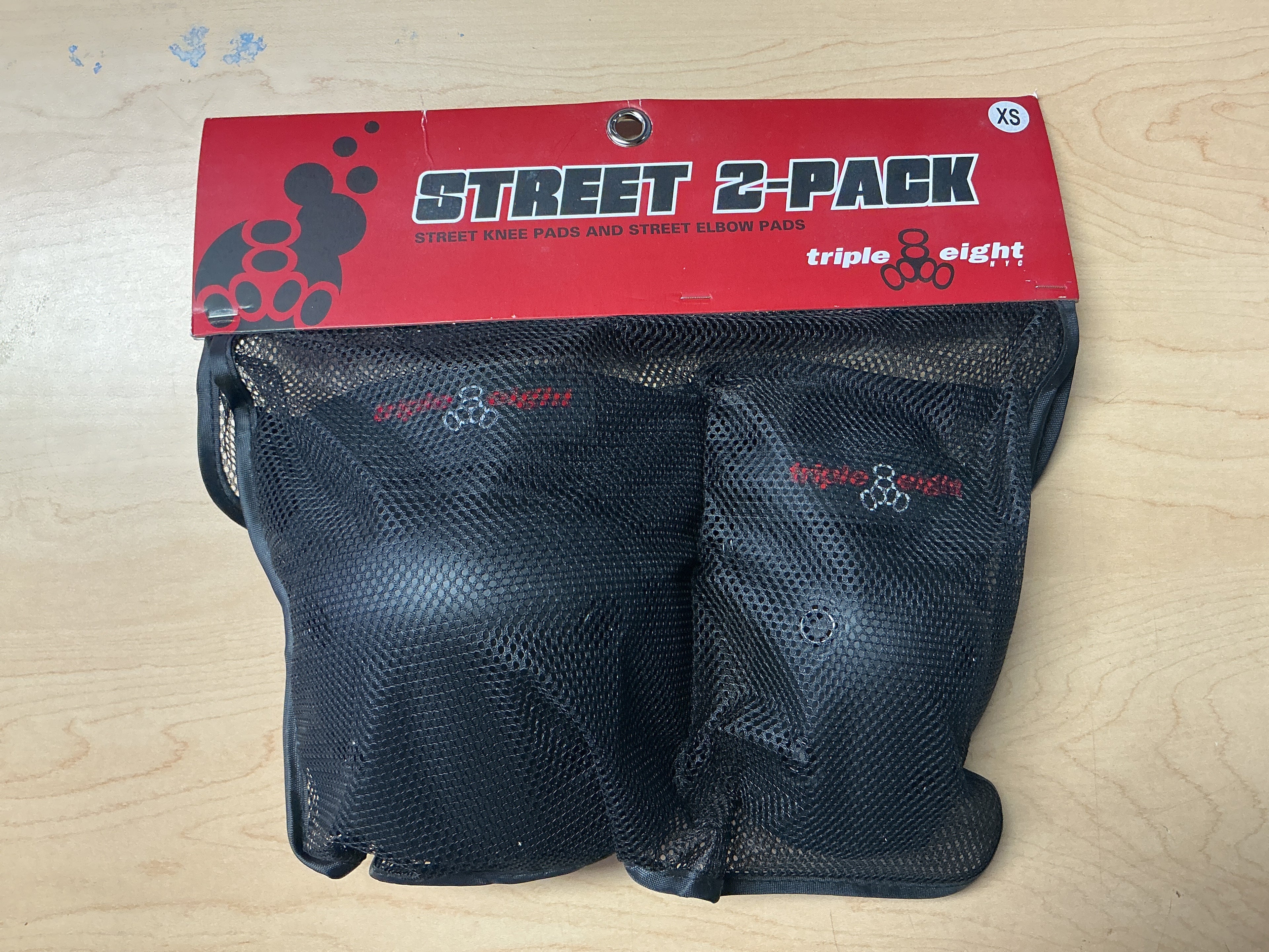 Triple 8 Street 2-Pack Pad Set XS
