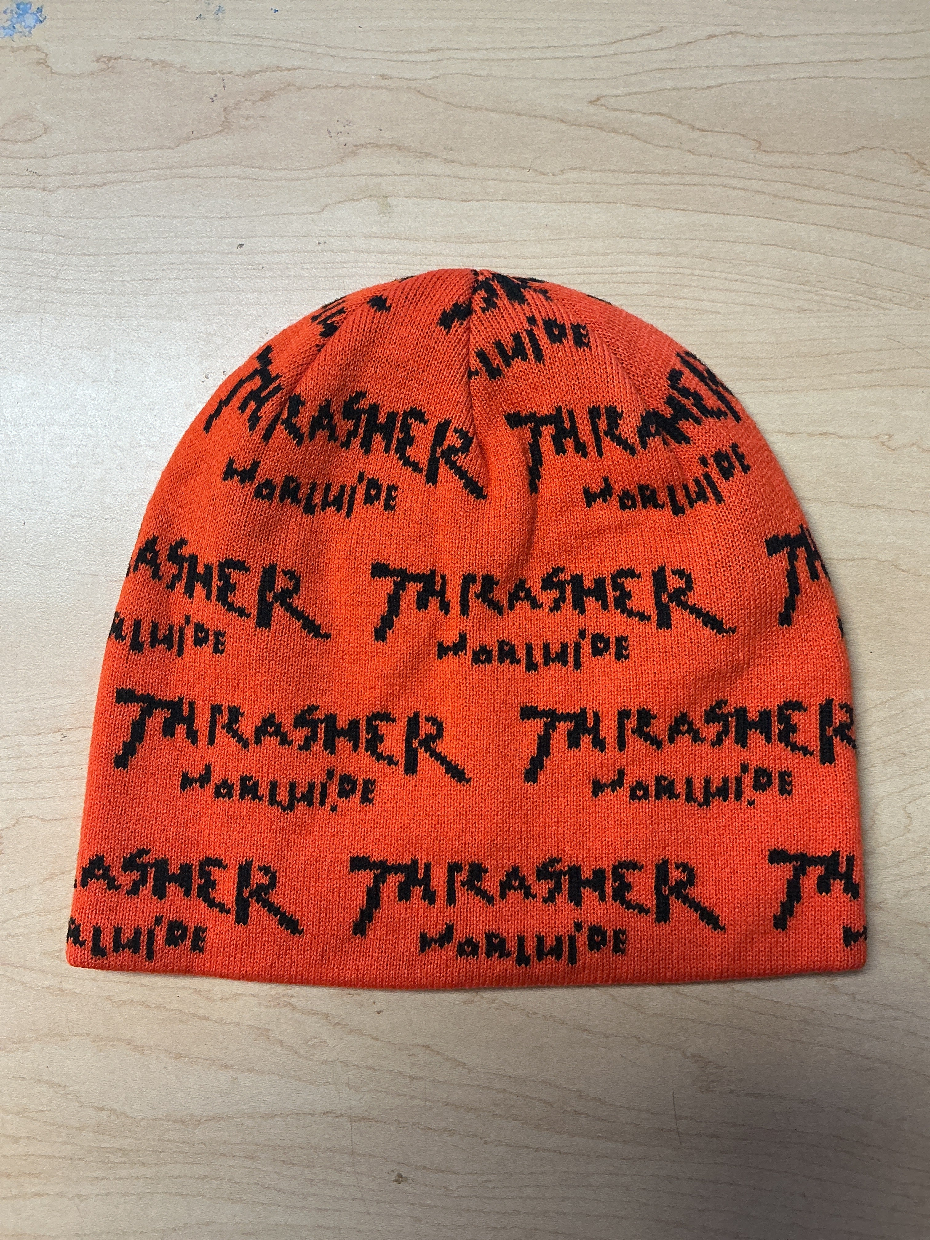 Thrasher Worldwide Skully Orange