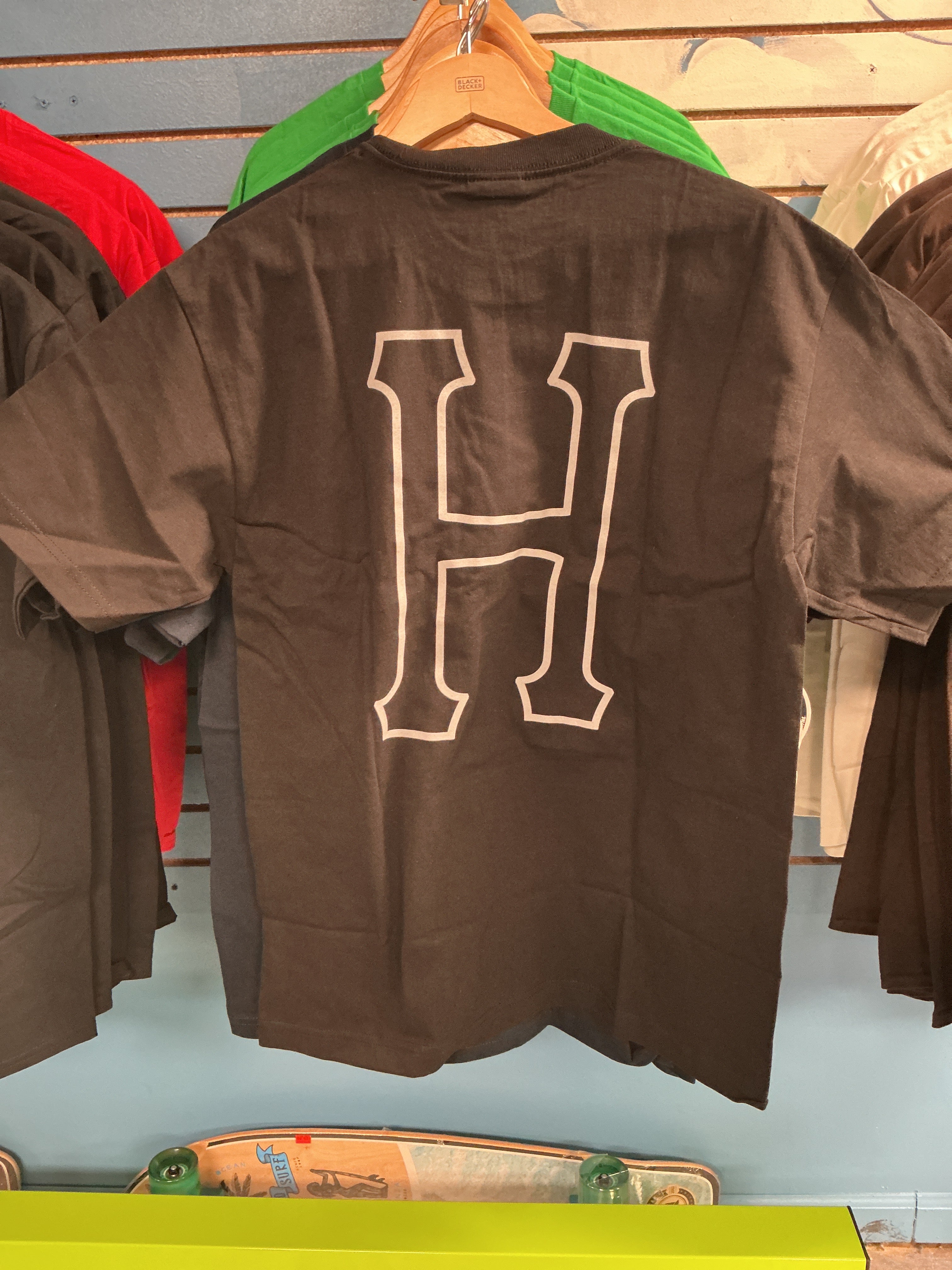 HUF Set H Black T-Shirt