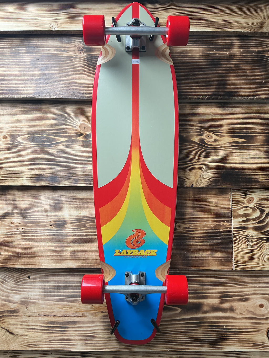 Layback Split Peak Kick Tail Longboard