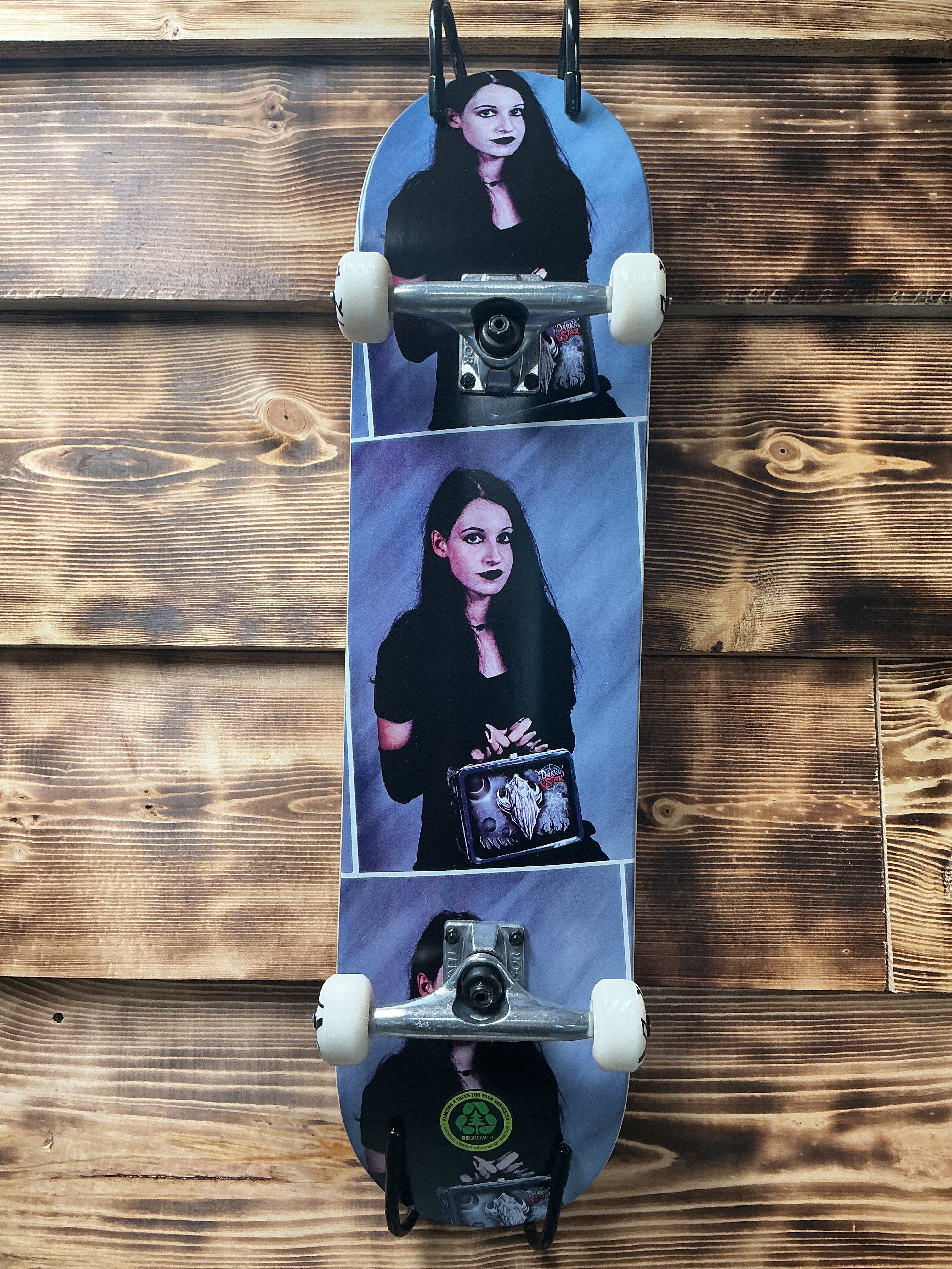 Darkstar Skateboards Goth Girl Complete 7.87”
