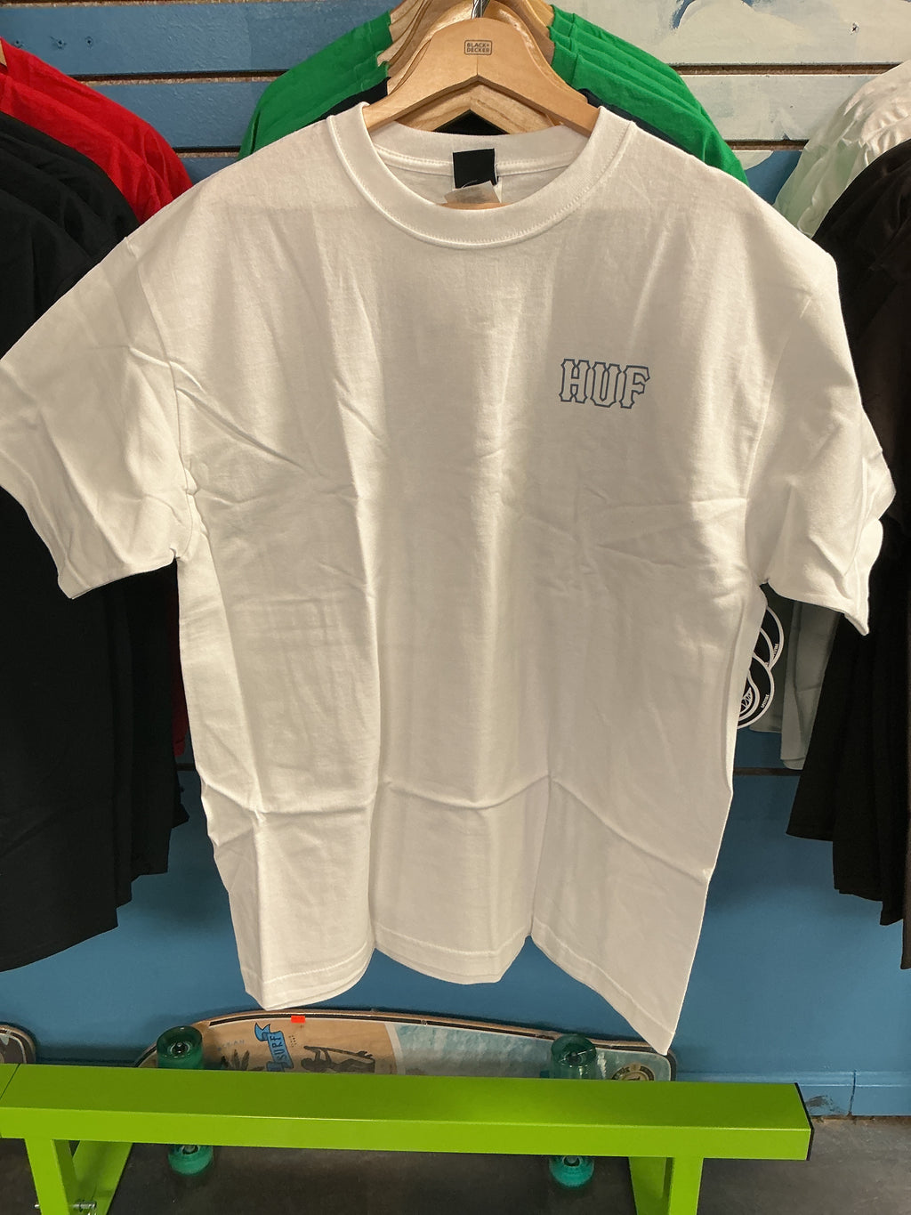 HUF Set H White T-Shirt
