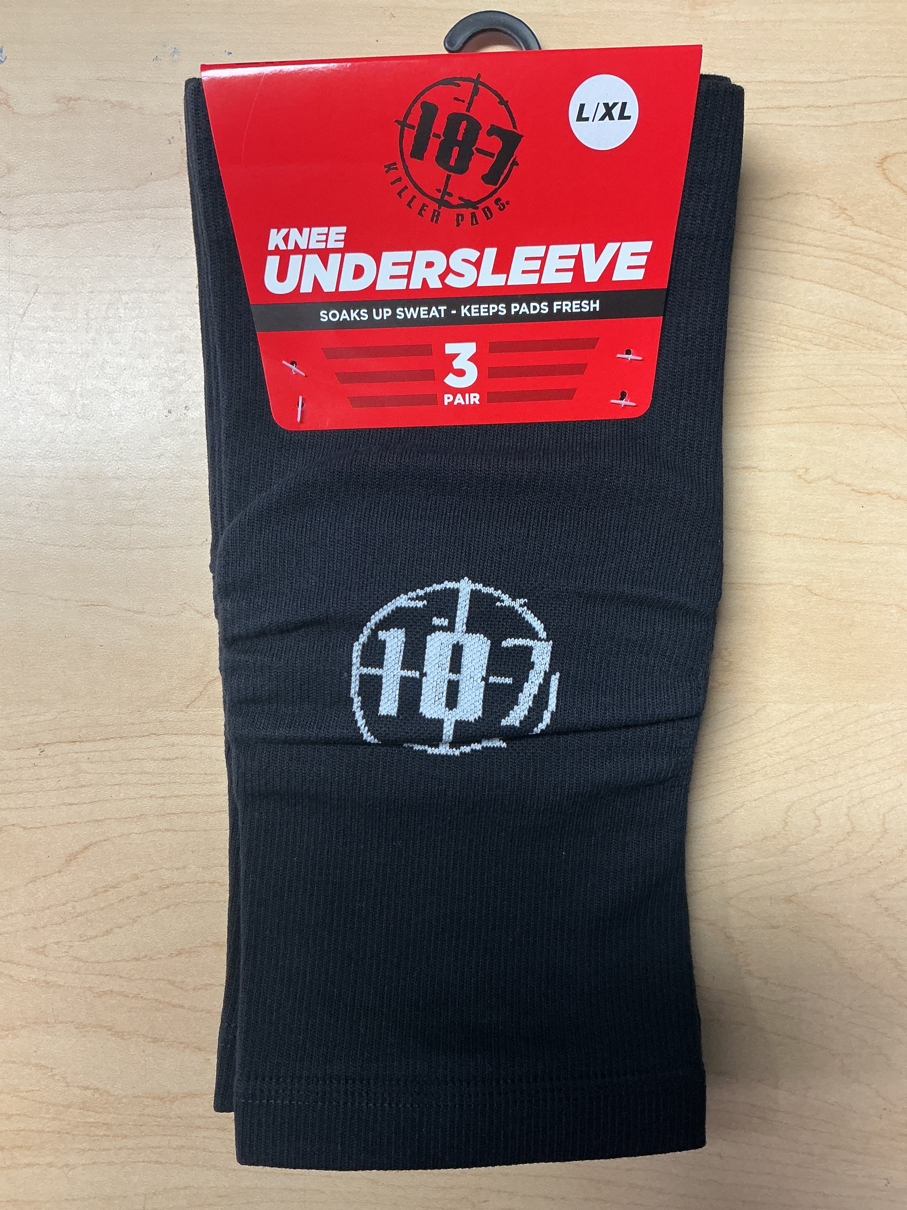 Killer Pads Knee Undersleeve 3pk