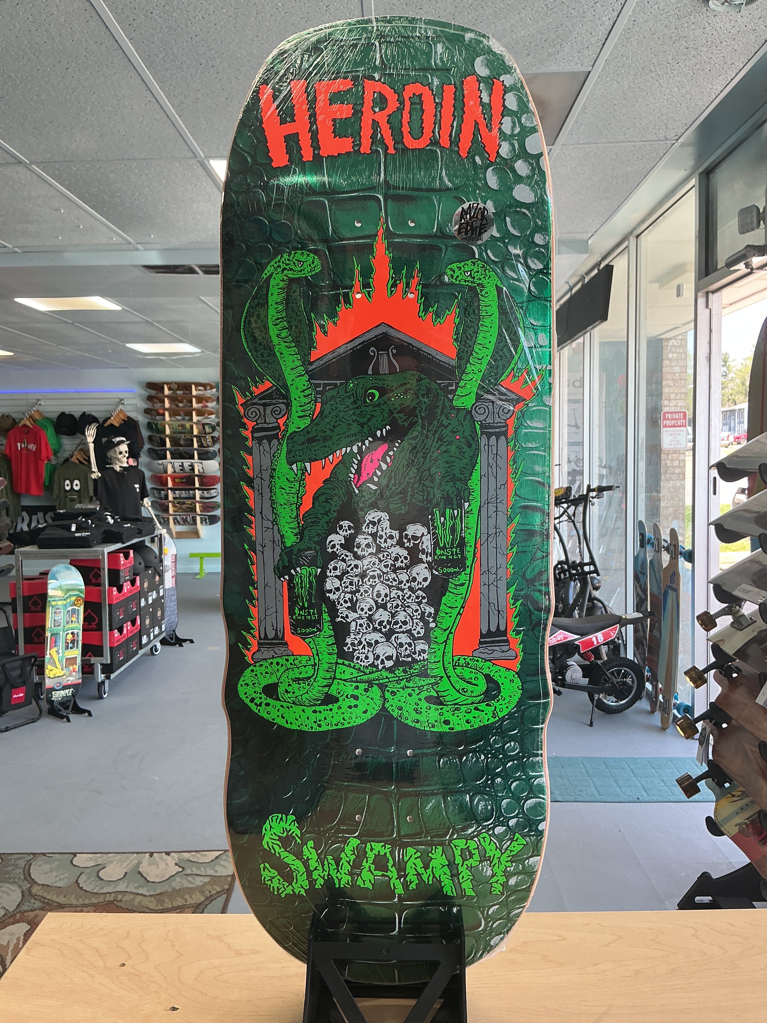 Heroin Swampy Knock Off Deck 10.6”
