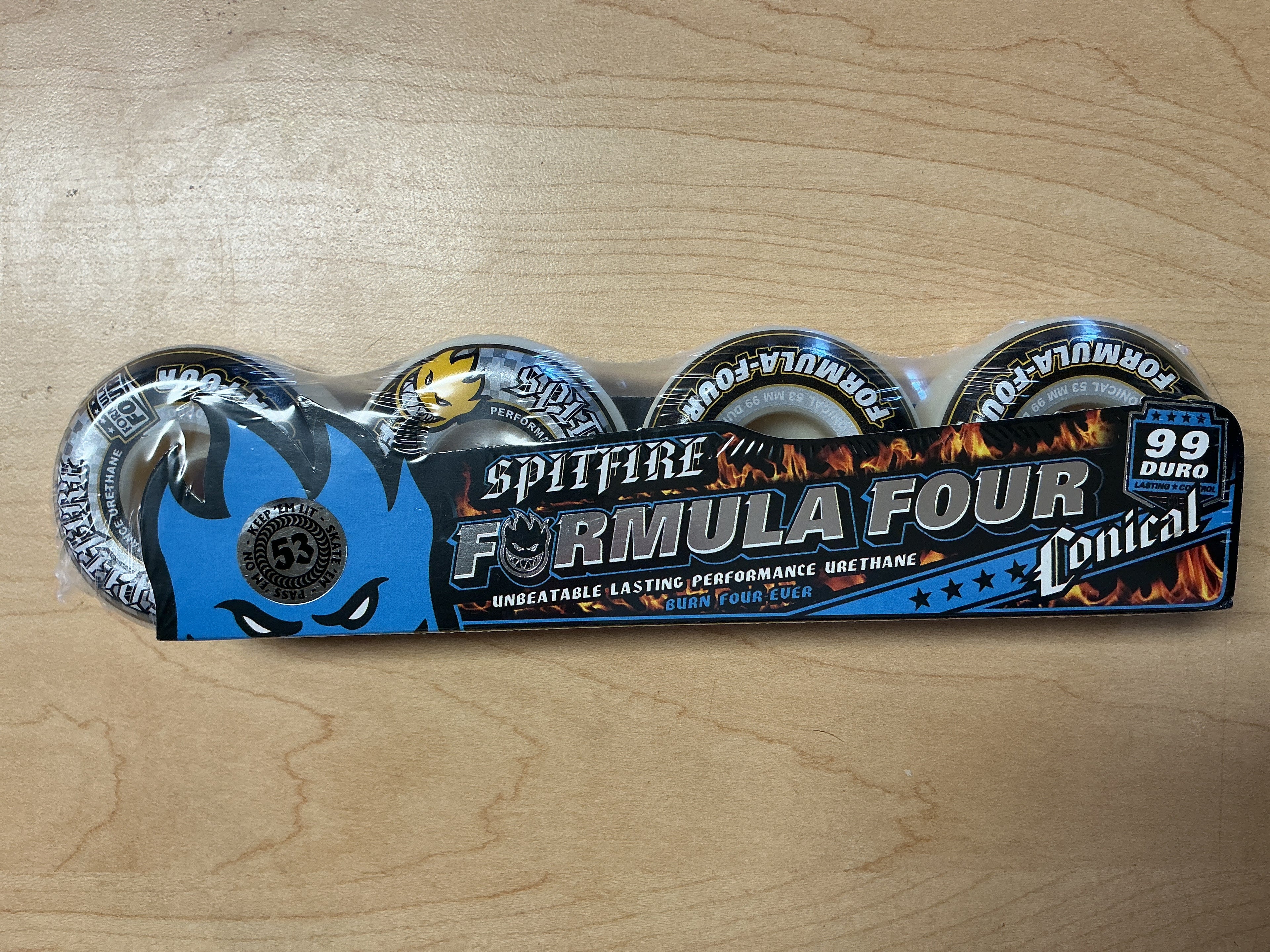 Spitfire Wheels F4 Conical 53mm 99D