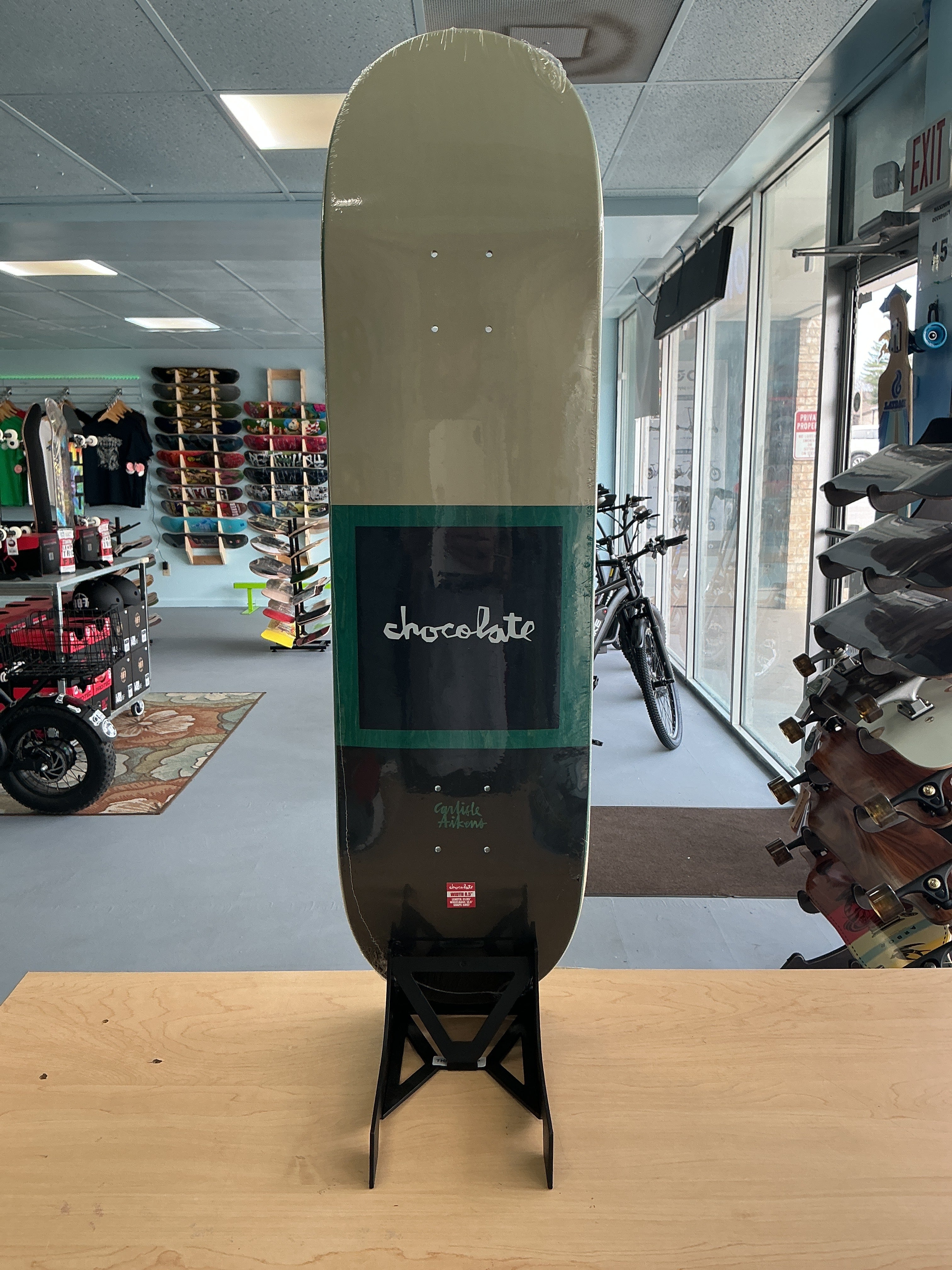 Chocolate Aikens Square Deck 8.5”
