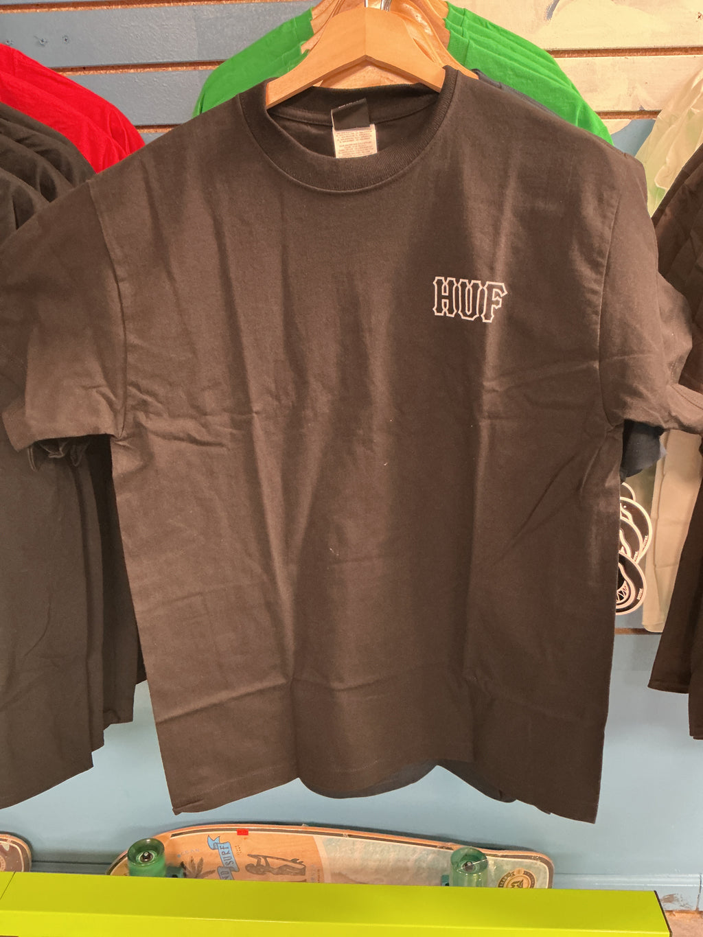 HUF Set H Black T-Shirt