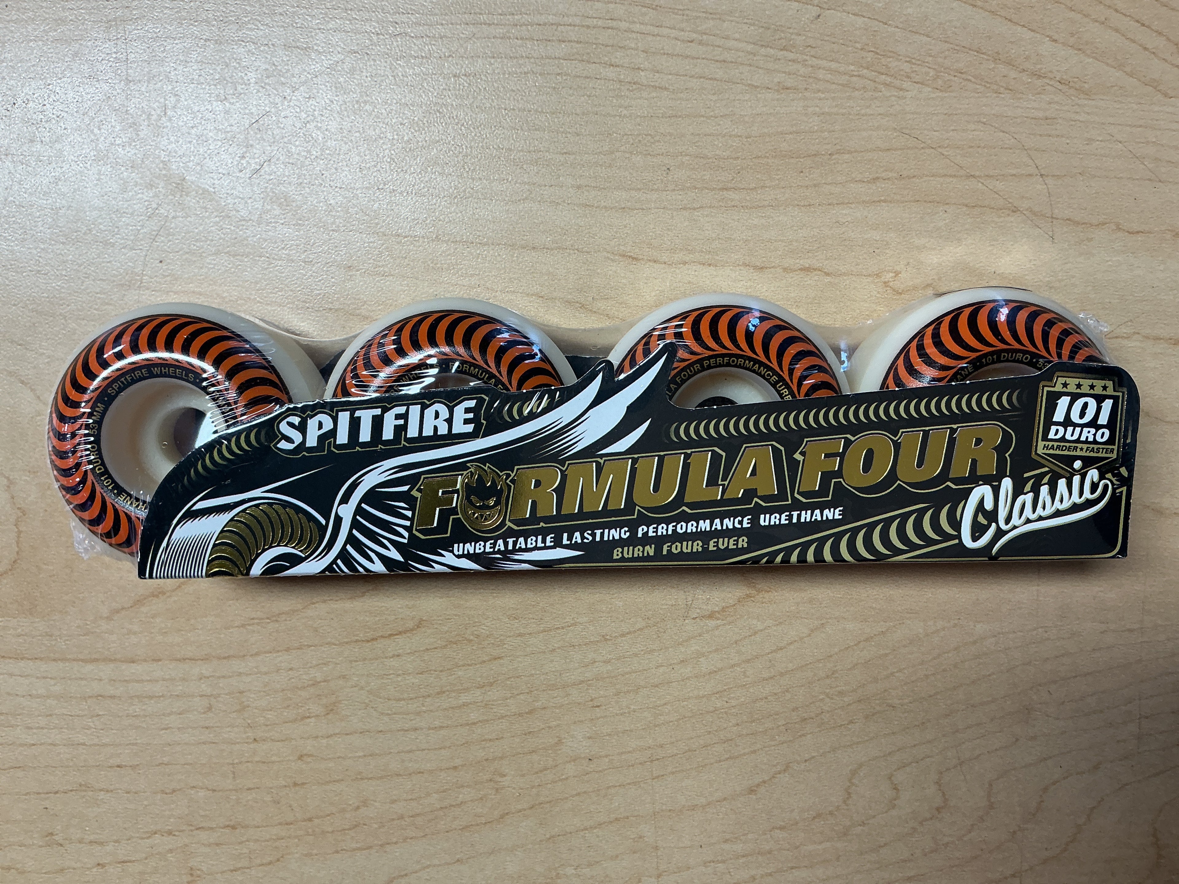 Spitfire Wheels F4 Classic 53mm 101a