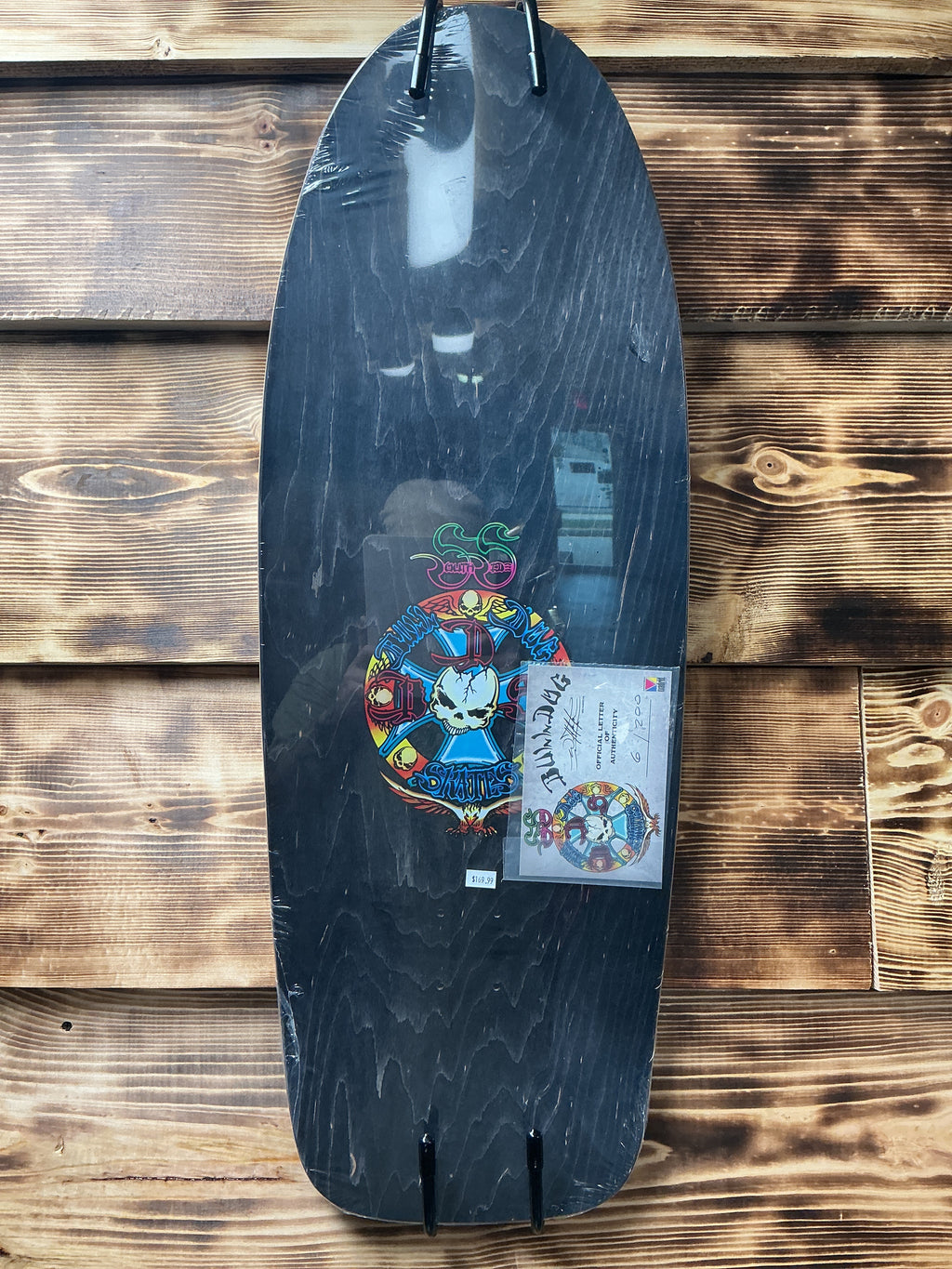 Bulldog Sabertooth Deck BLK Stain 11.87x33”
