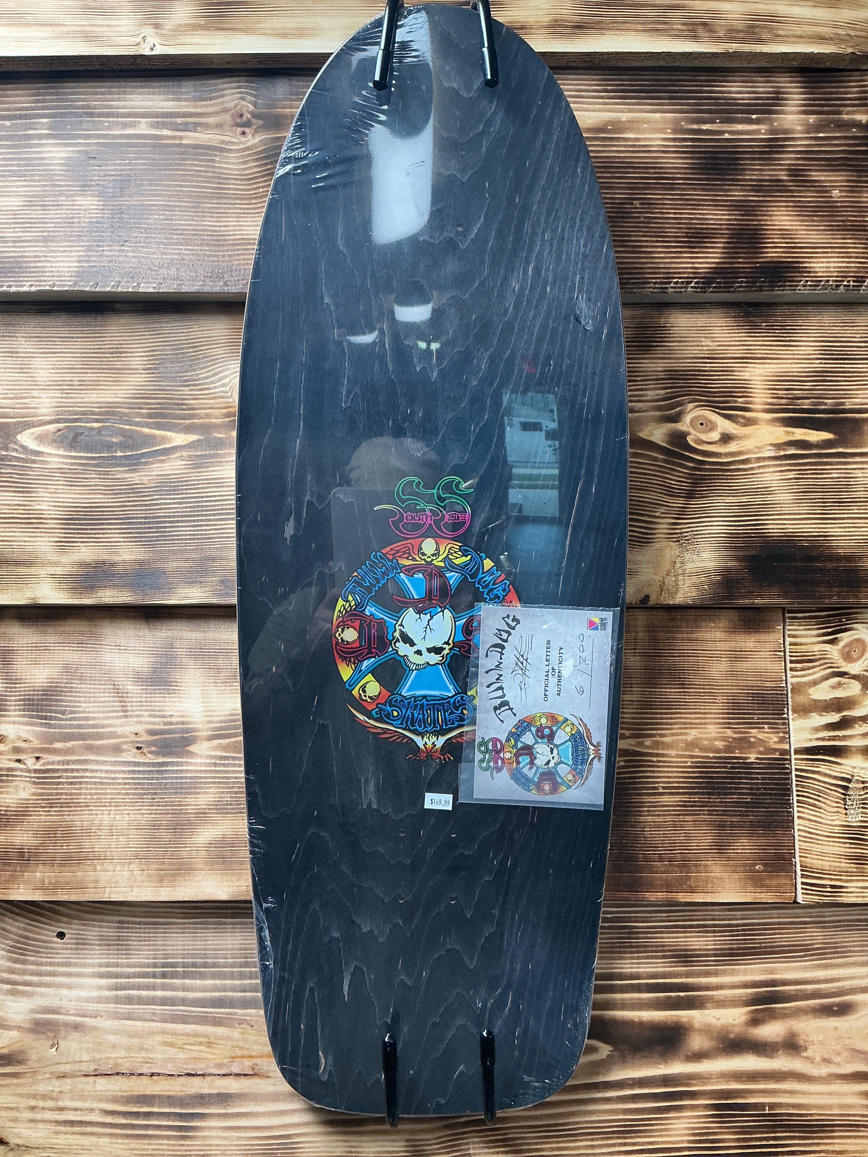 Bulldog Sabertooth Deck BLK Stain 11.87x33”
