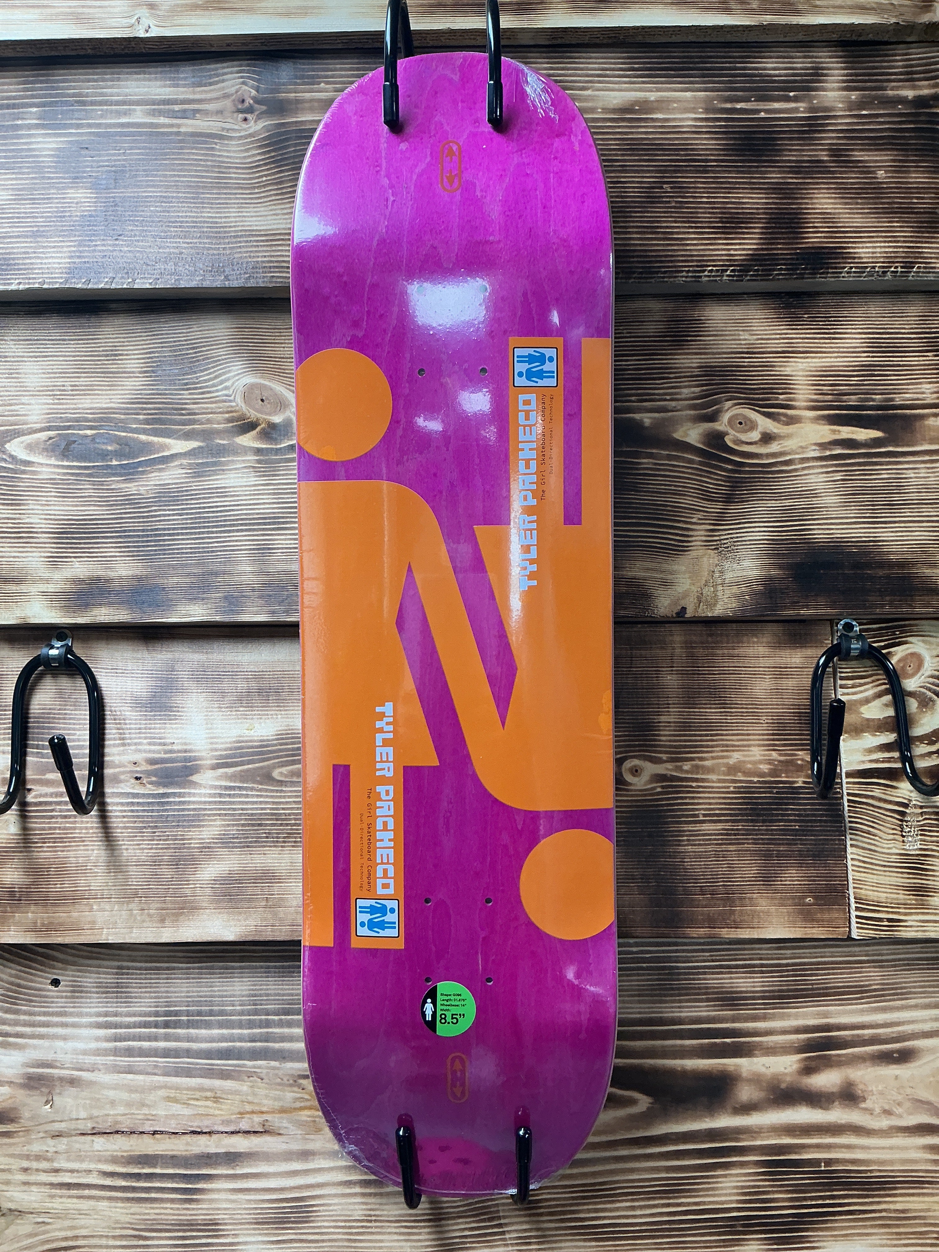 Girl Tyler Pacheco OG Twin Tail Deck 8.5”