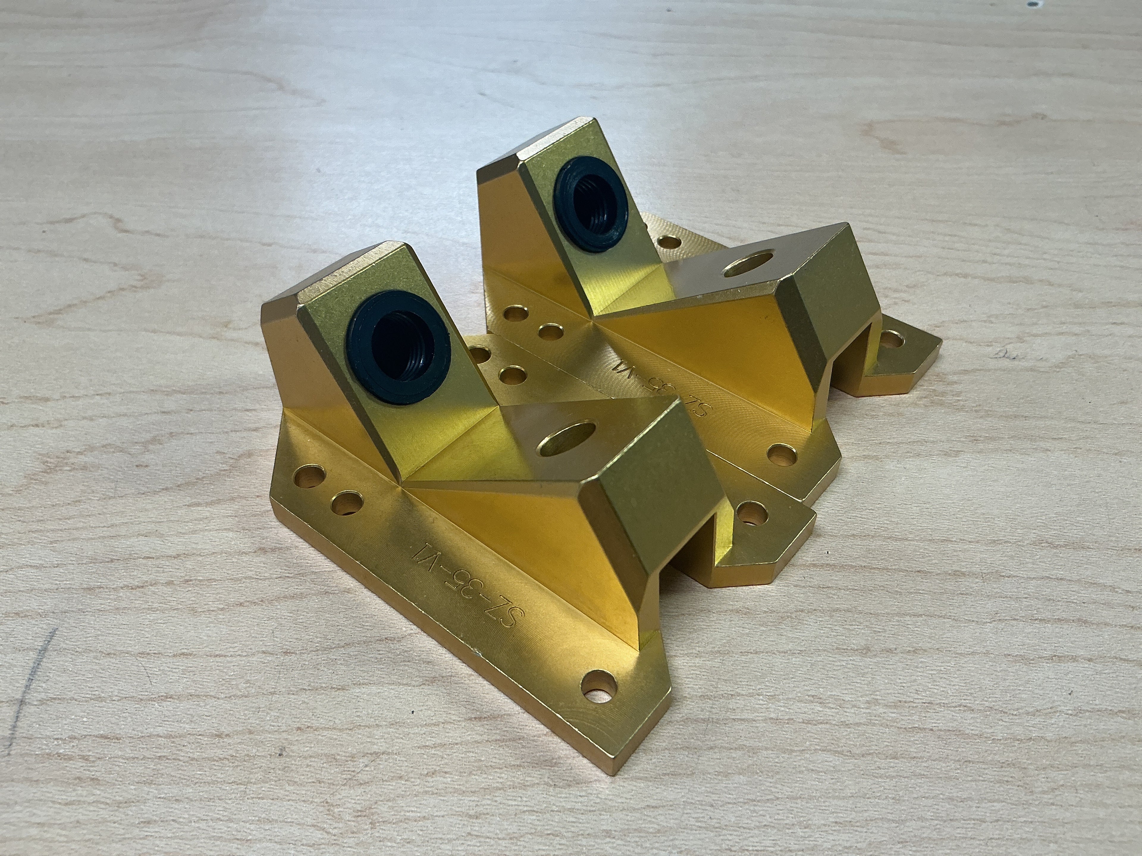 Surf-Rodz Base Plate Gold Set