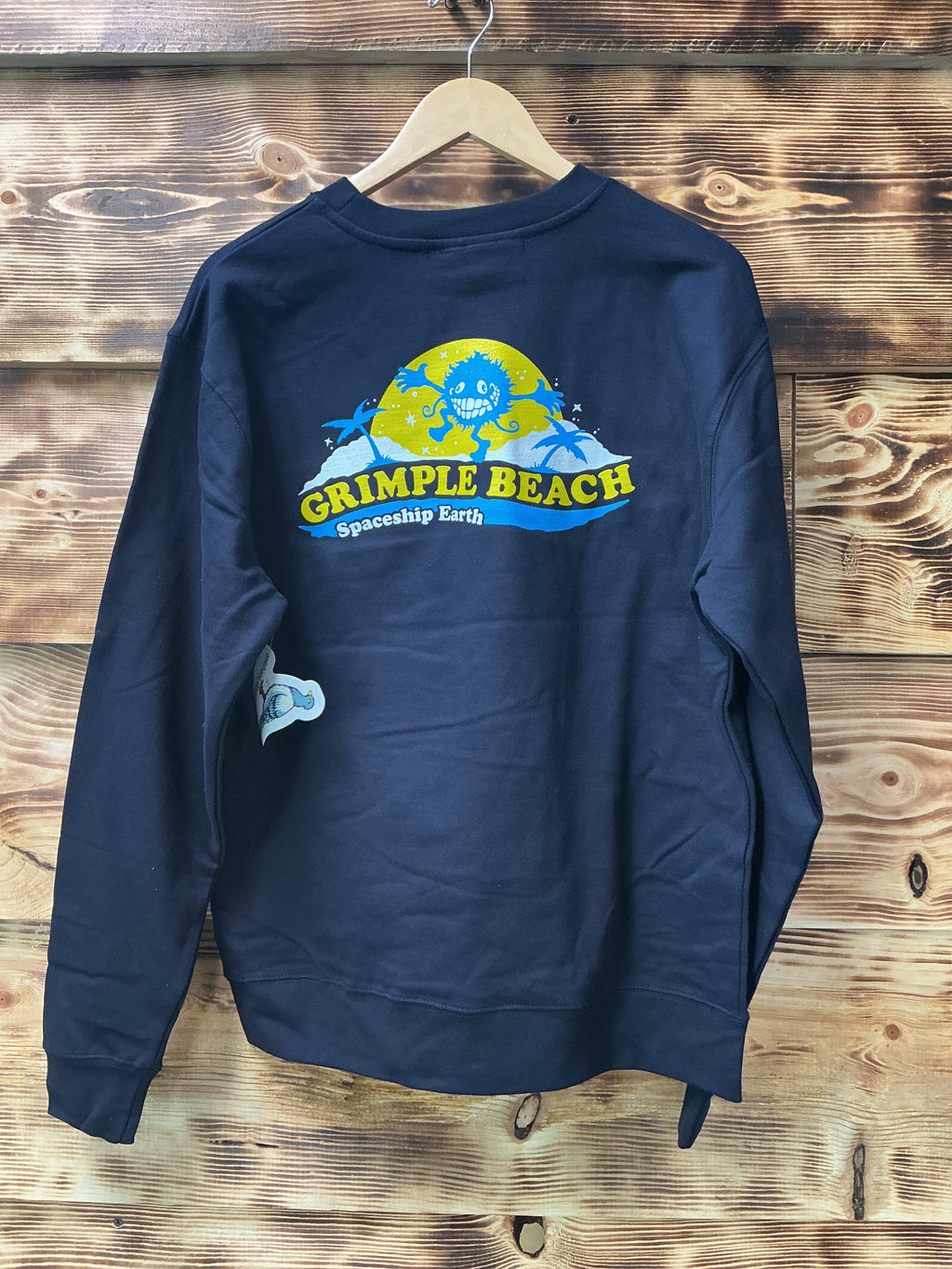 Anti Hero Grimple Stix Spaceship Earth Crewneck Sweatshirt