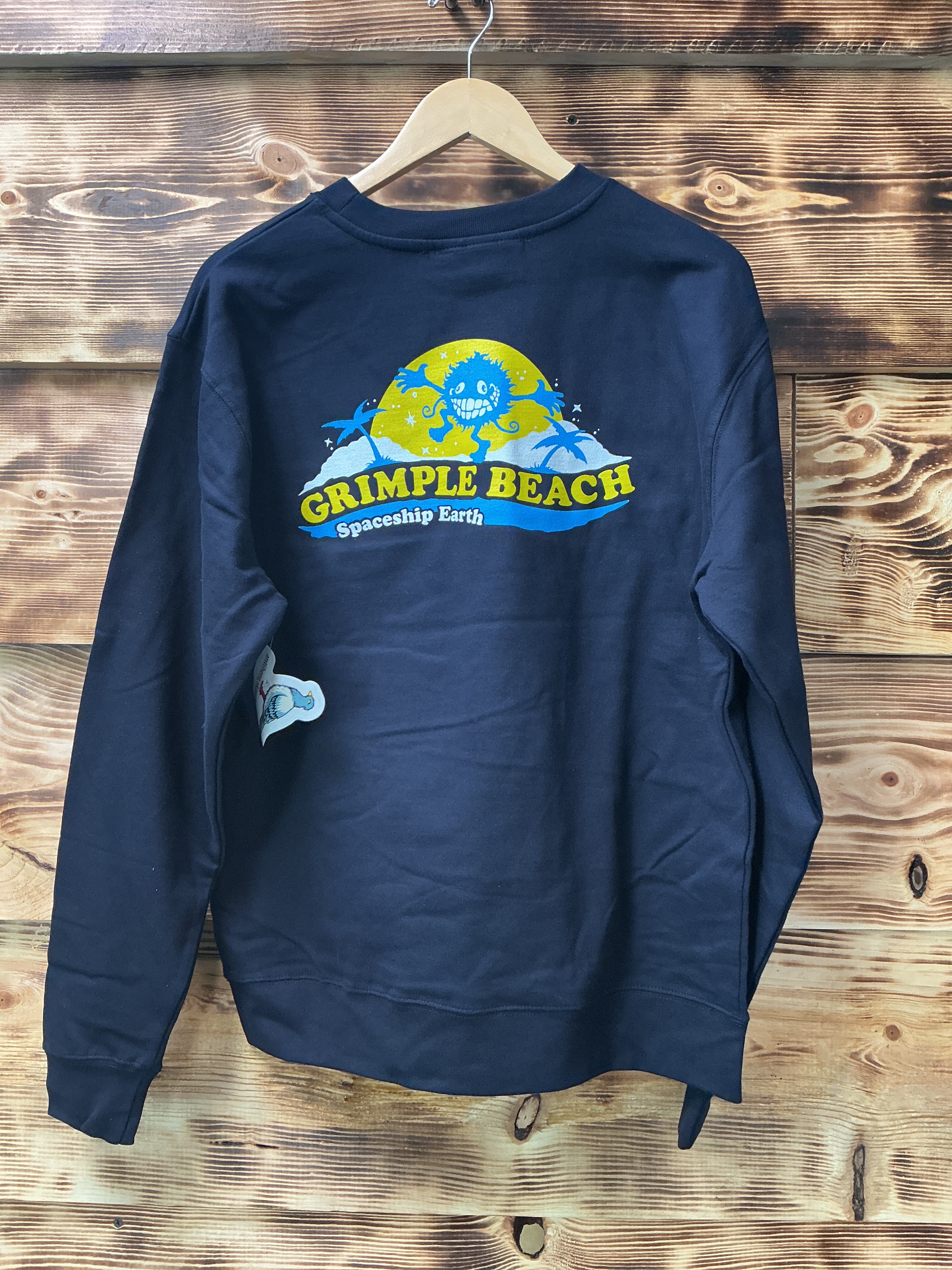 Anti Hero Grimple Stix Spaceship Earth Crewneck Sweatshirt