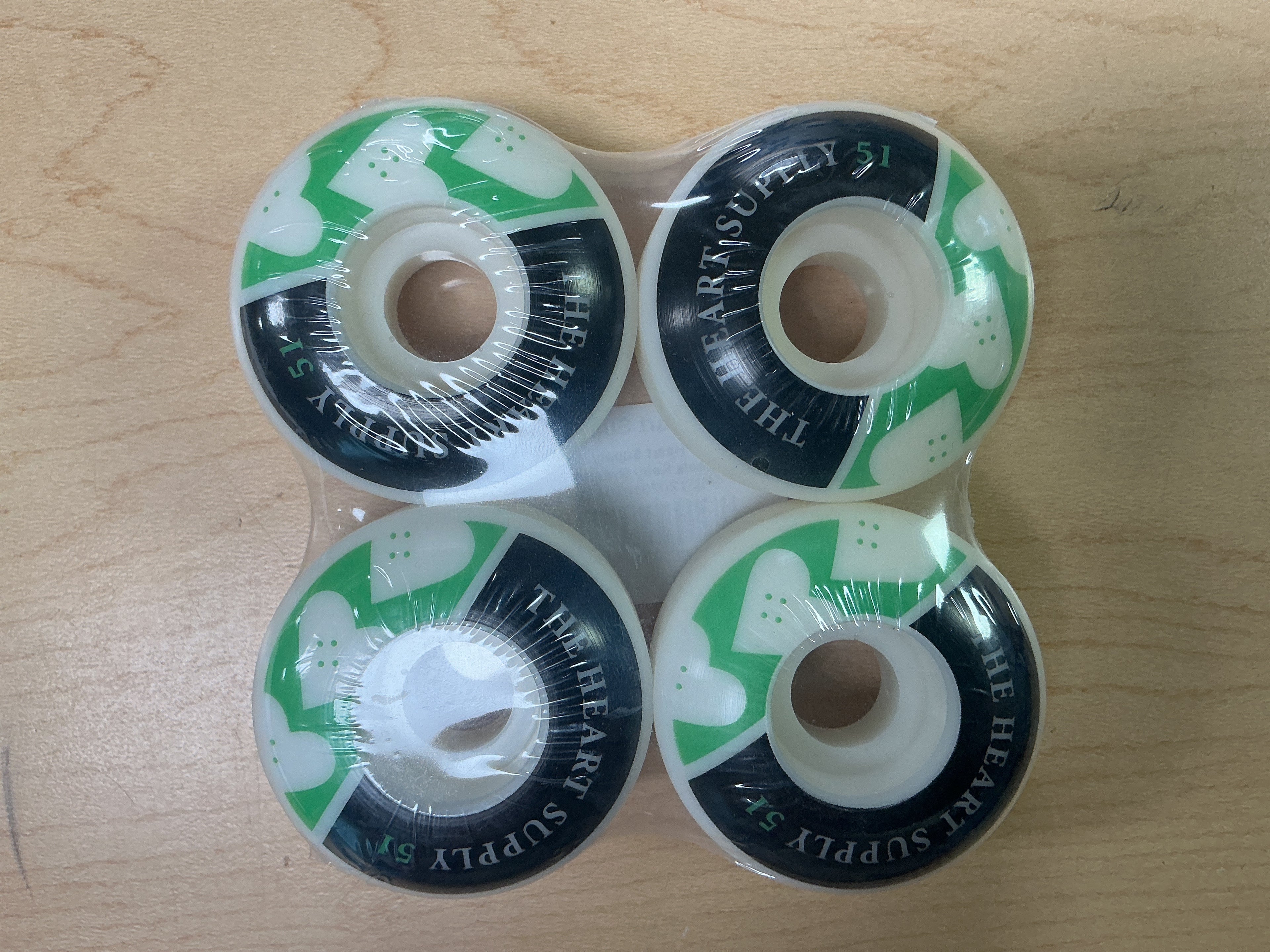The Heart Supply Wheels 51mm 4pk