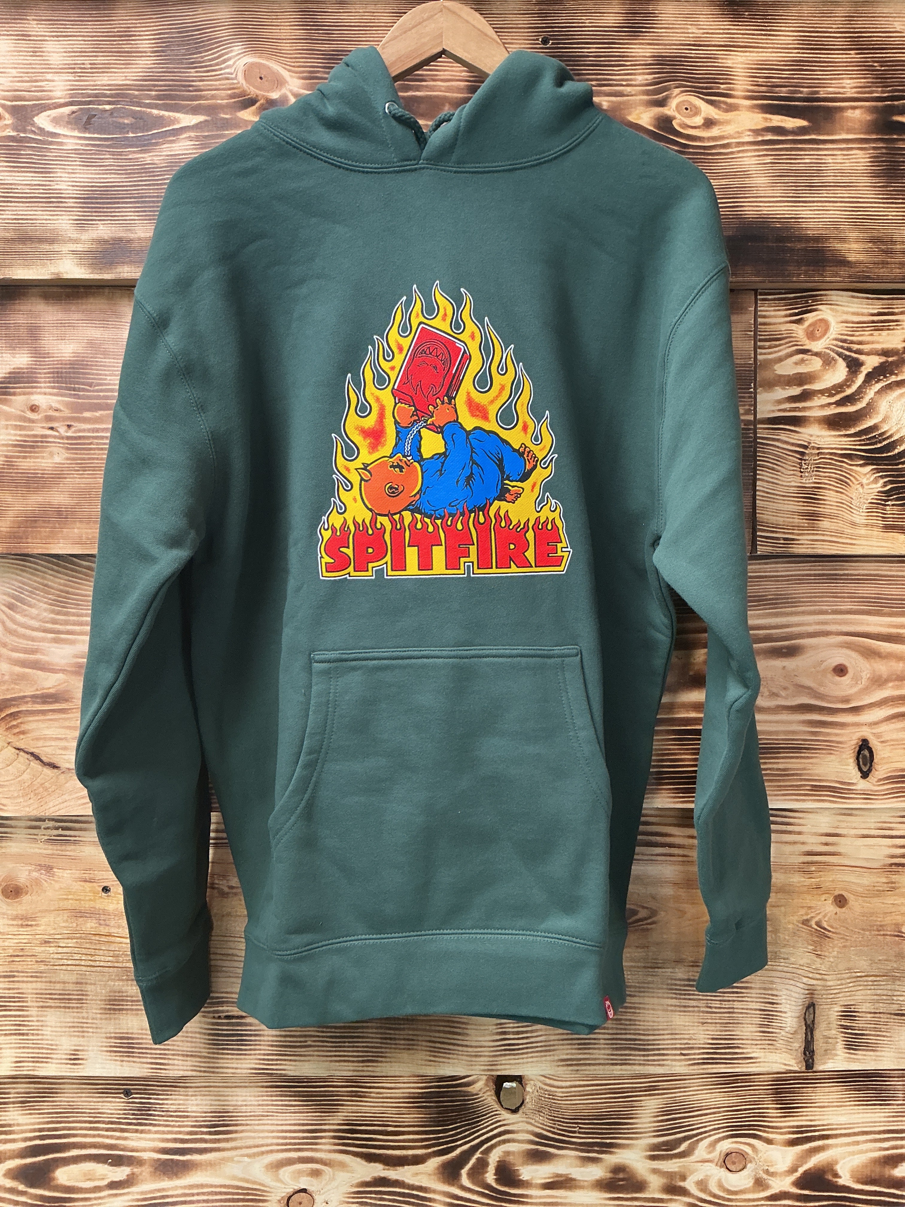 Spitfire Demon Seed Alpine Green Hoodie