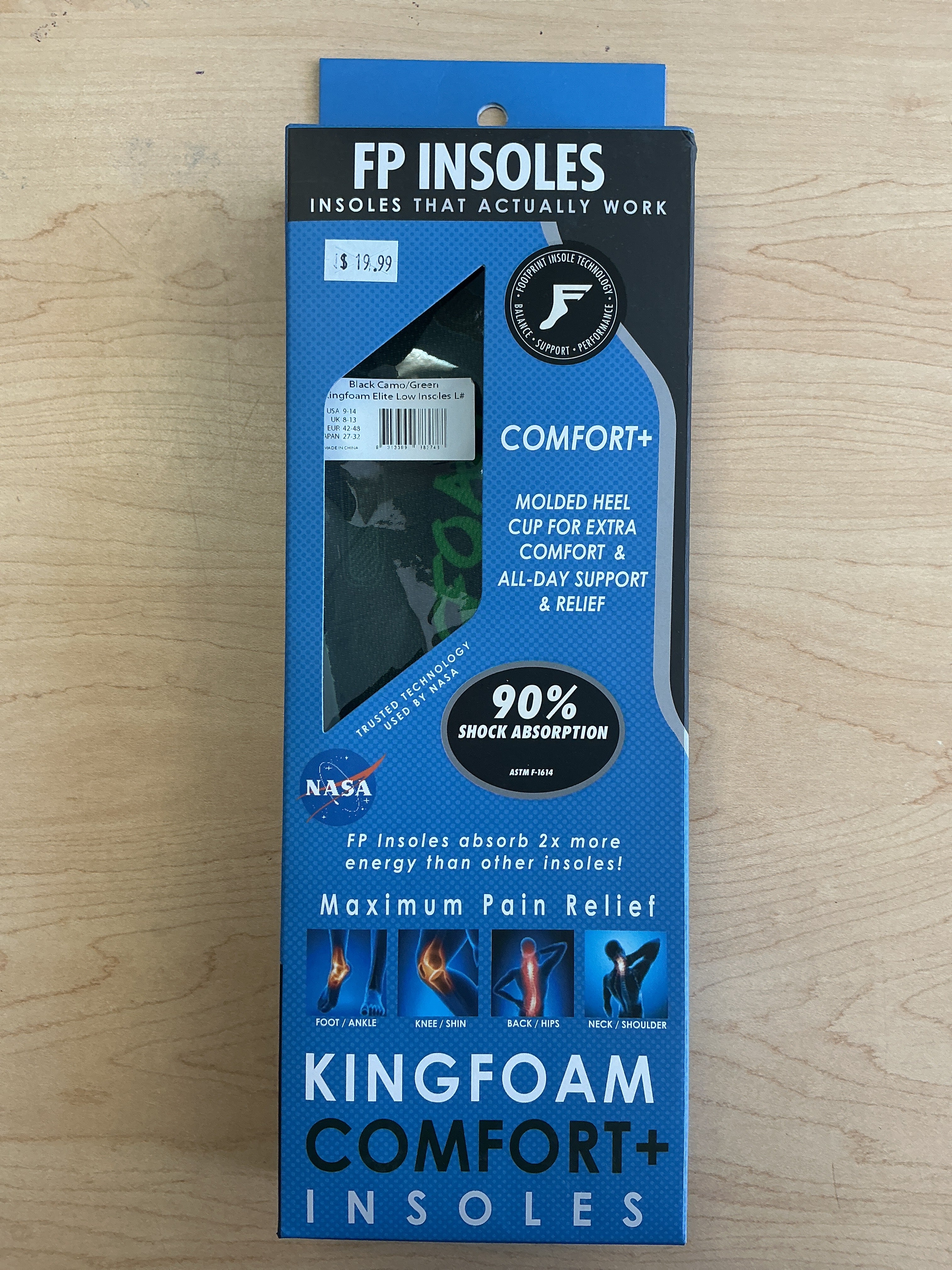 Footprint Insoles Kingfoam Elite Low 3mm/5mm