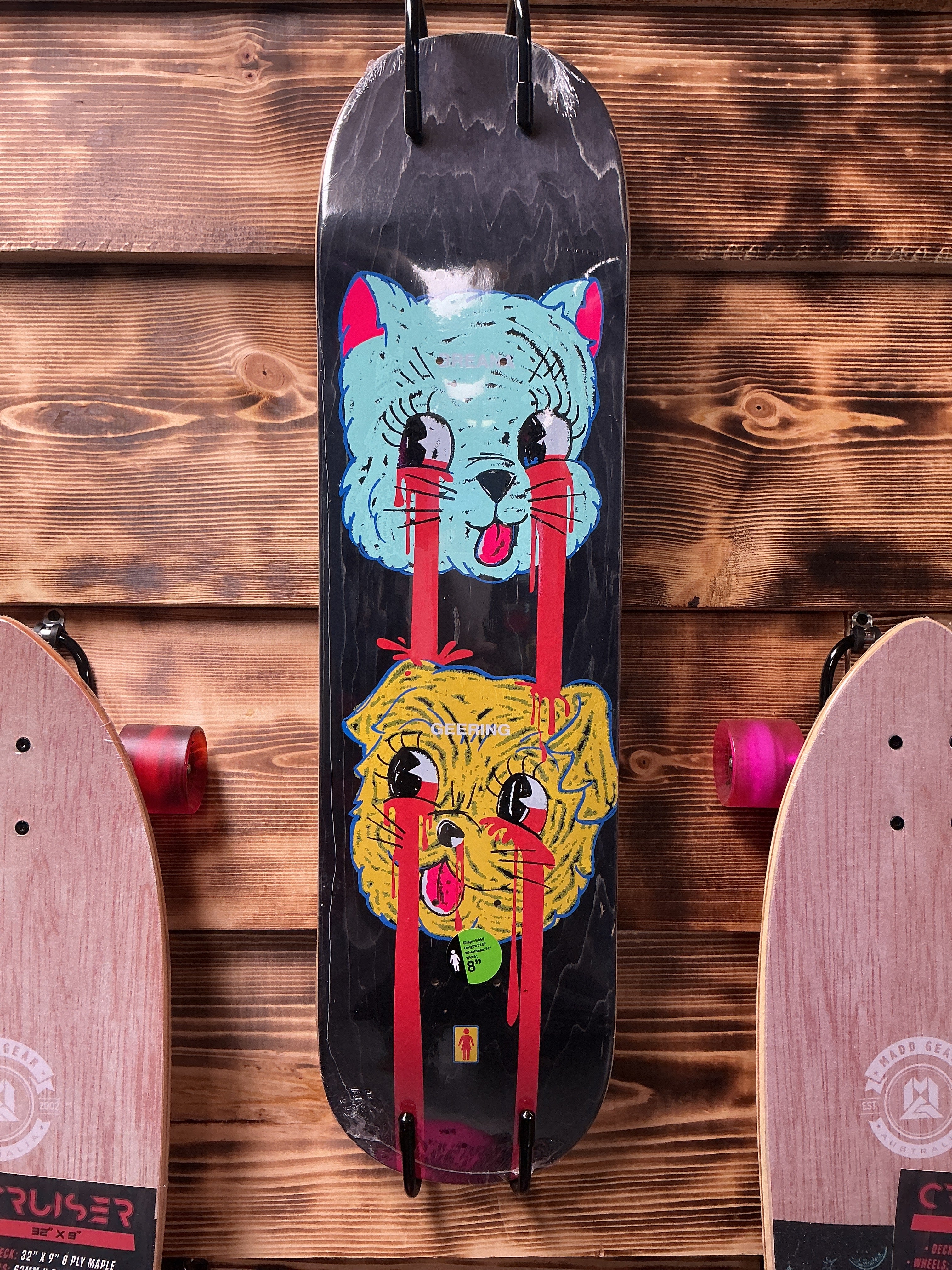 Girl Geering Blood Bath Deck 8.0”