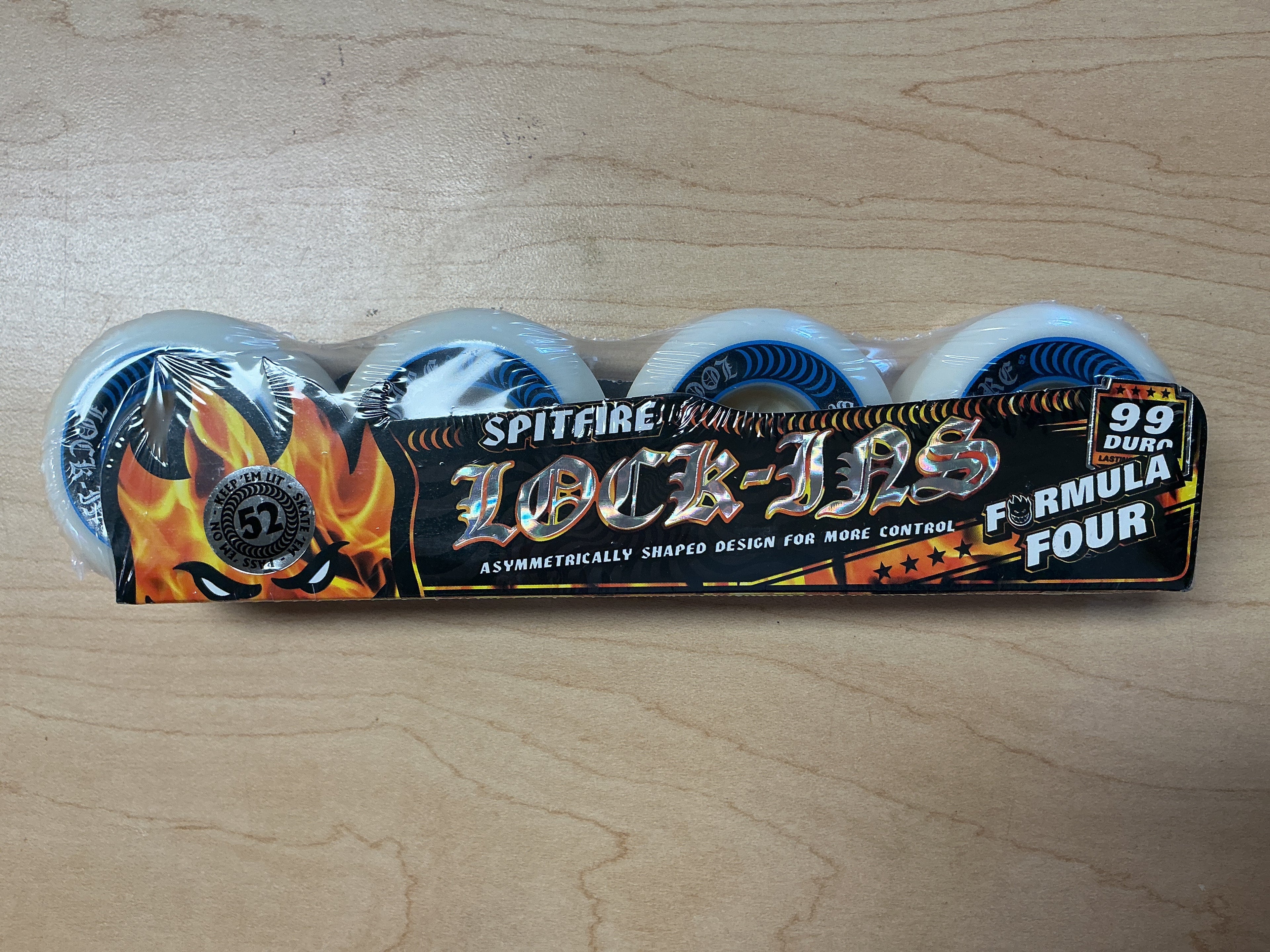 Spitfire Wheels F4 Lock-Ins 52mm 99D