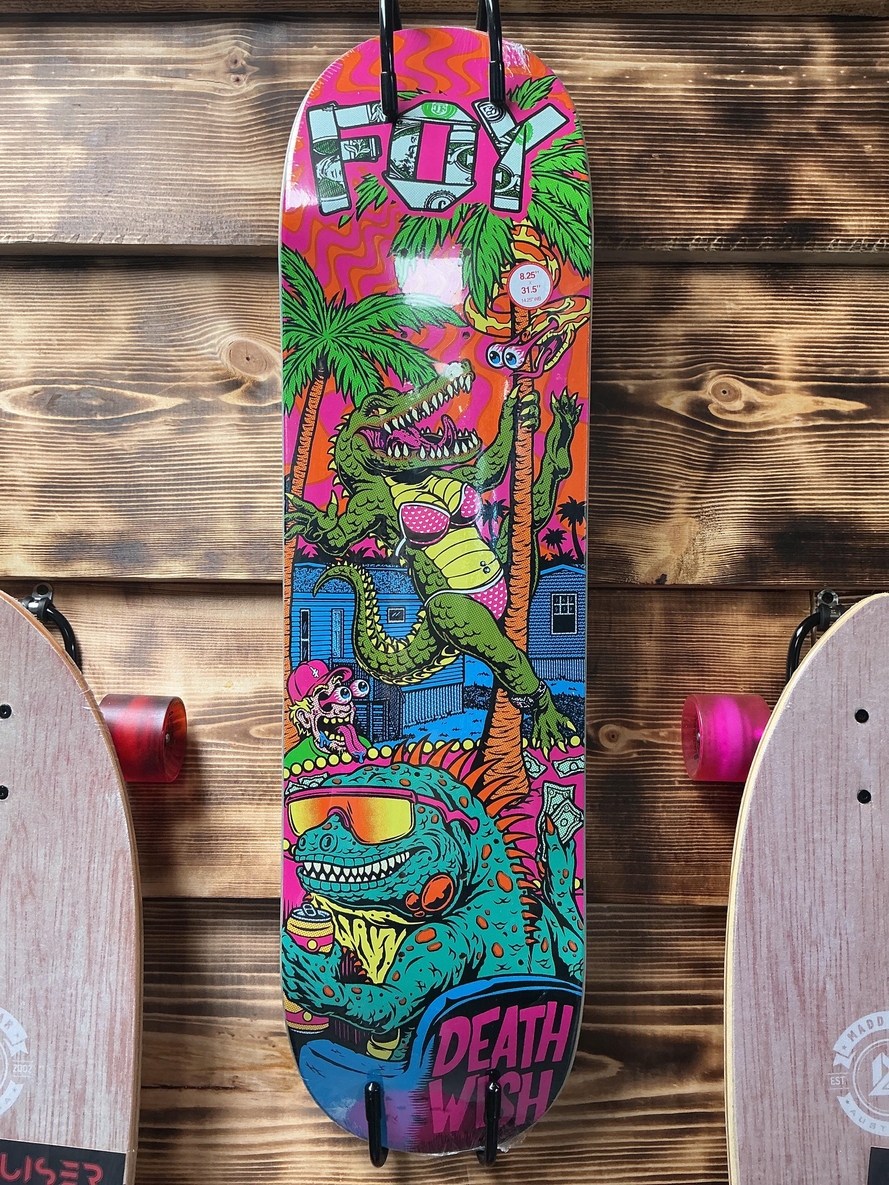 Deathwish Jamie Foy Dysfunction Deck 8.25”