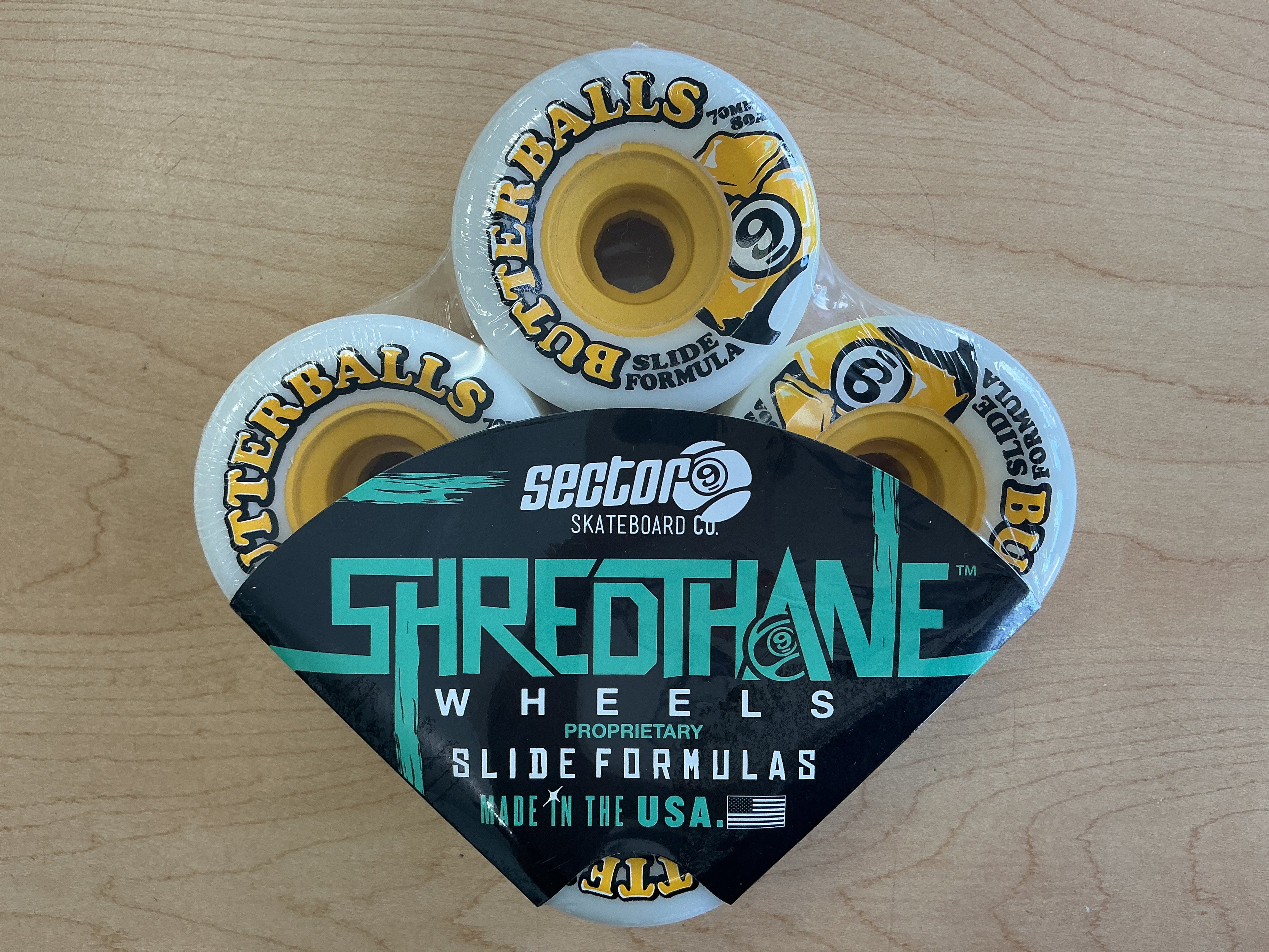 Sector 9 Butter Balls Wheels Slide Formula 80a