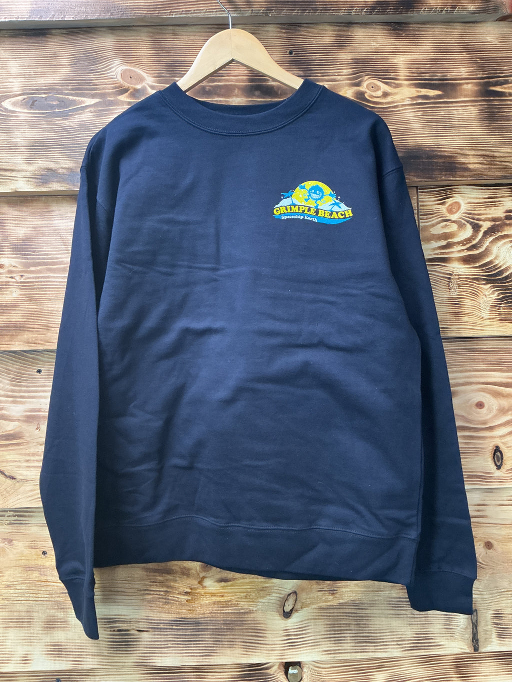 Anti Hero Grimple Stix Spaceship Earth Crewneck Sweatshirt