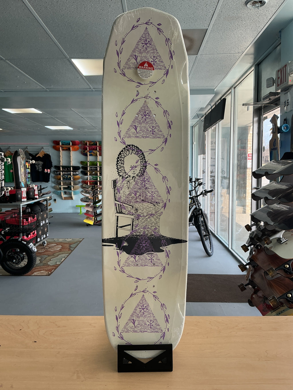 Welcome Nora Soil Wicked Princess Shaped Deck 8.13”
