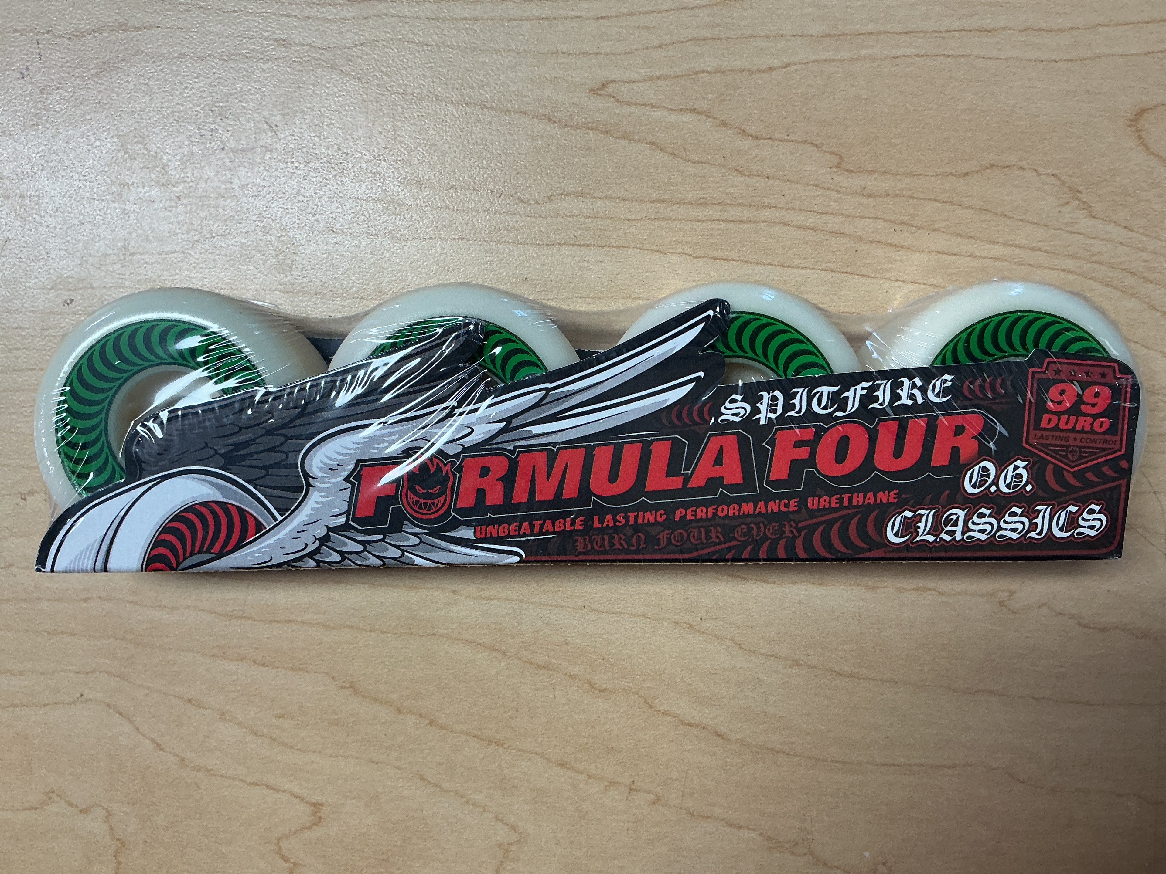 Spitfire Wheels F4 OG Classics 52mm 99a