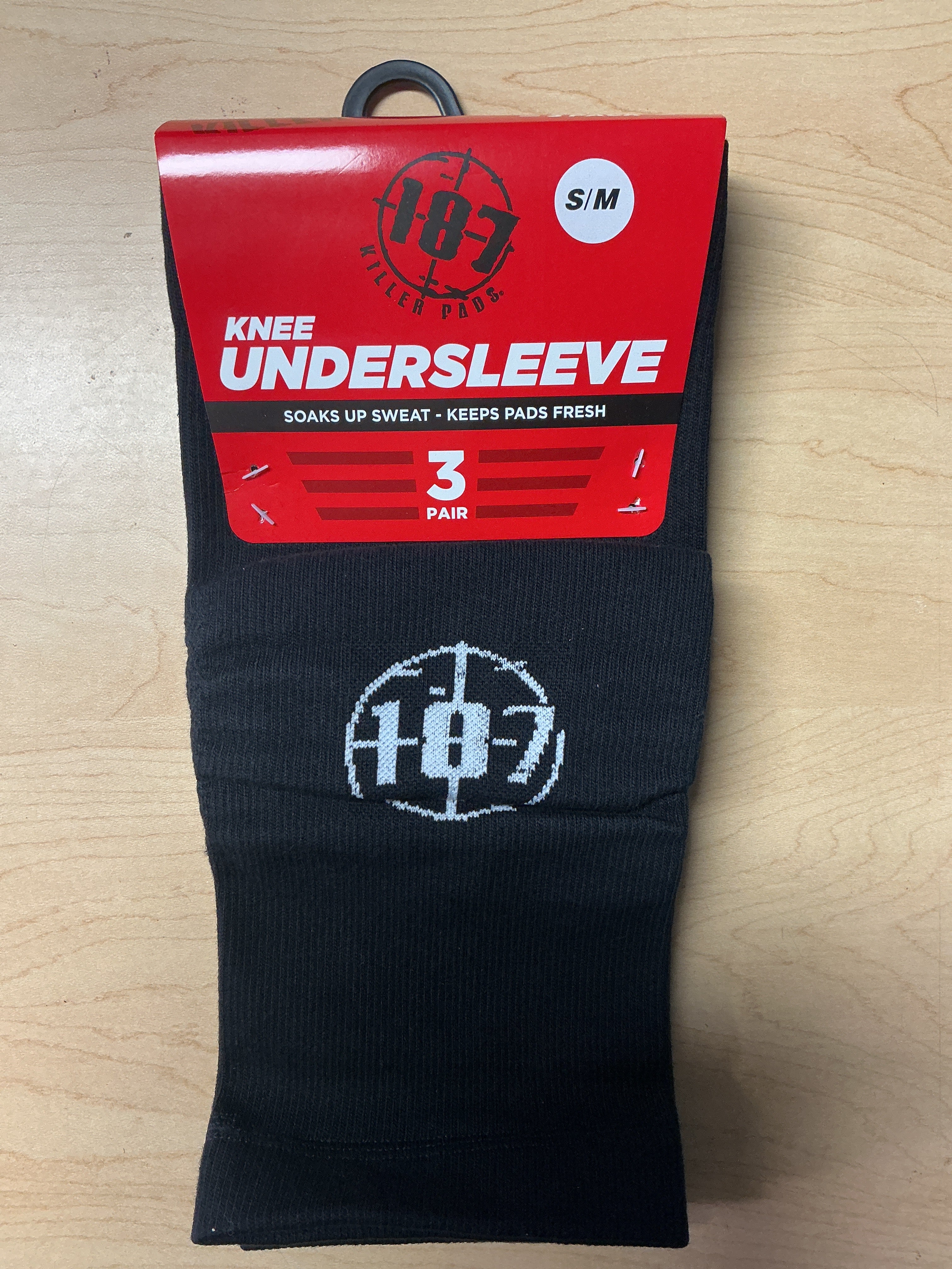 Killer Pads Knee Undersleeve 3pk