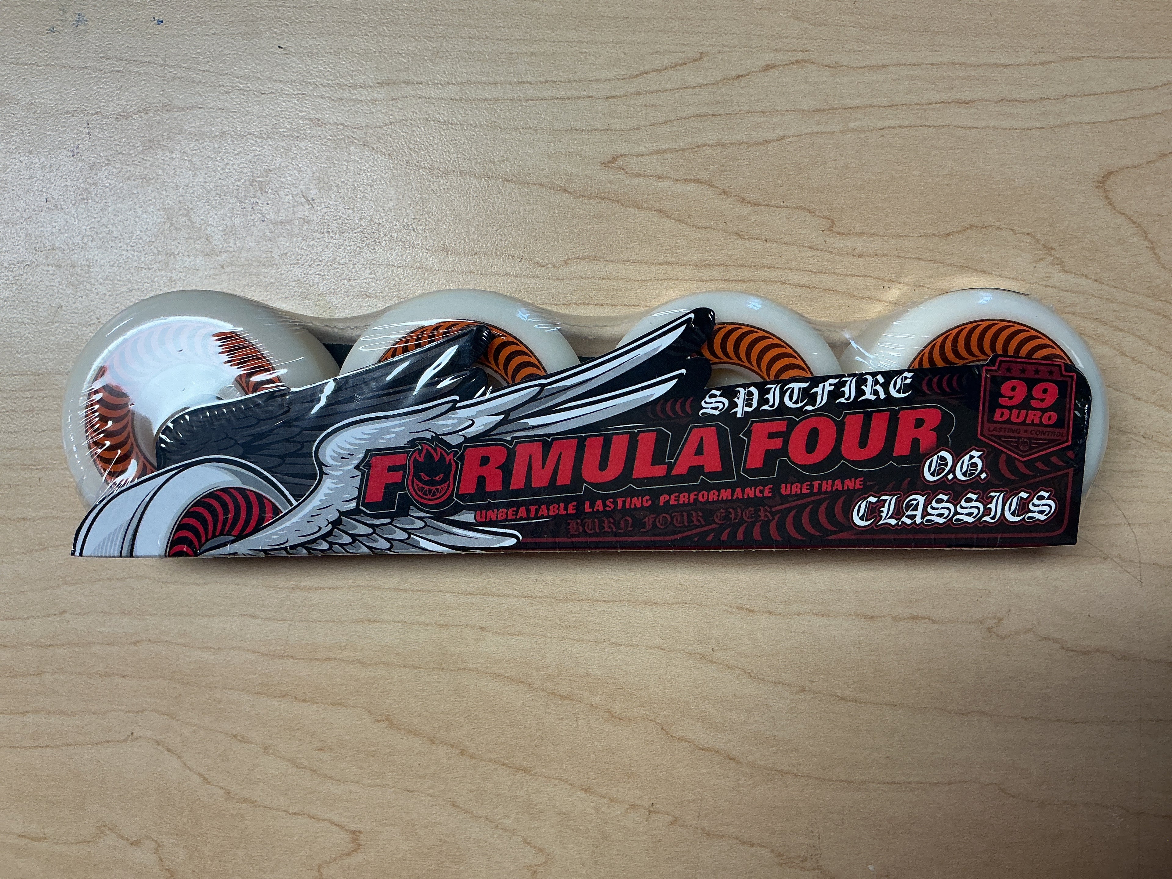 Spitfire Wheels F4 OG Classics 53mm 99a