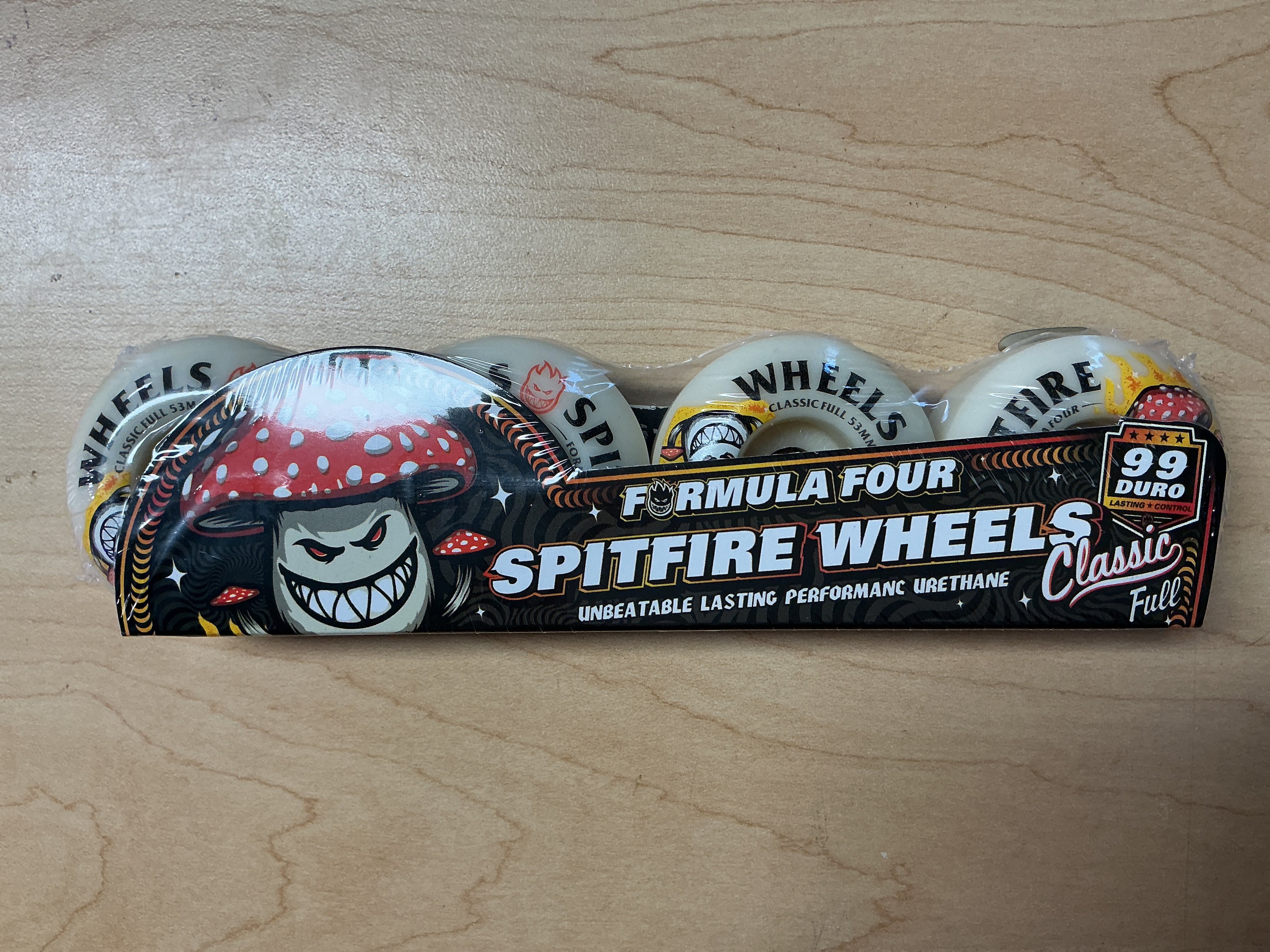 Spitfire Wheels F4 Big Head Classic Shroom 53mm 99a