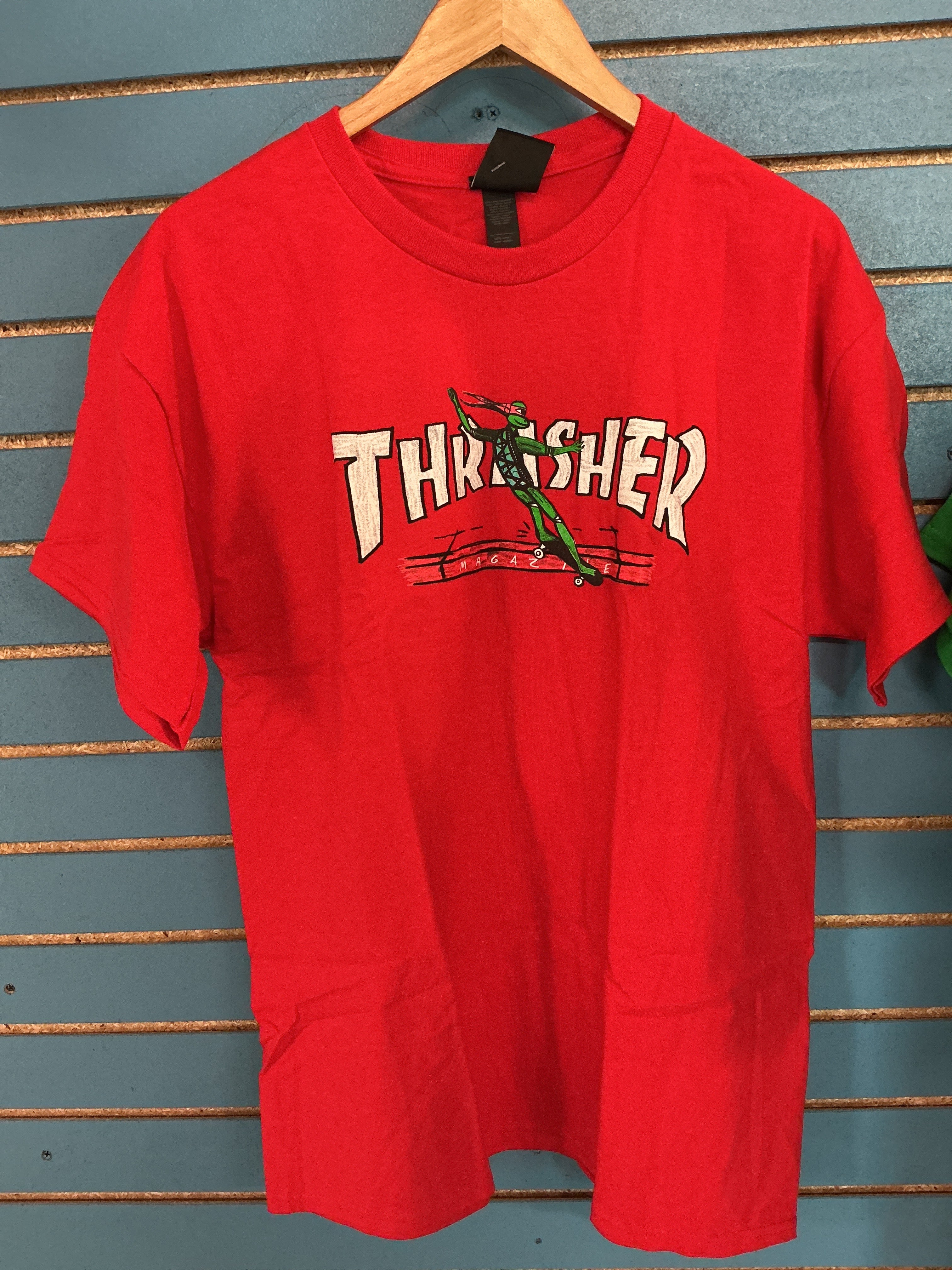 Thrasher Red Curb by LSD World Peace