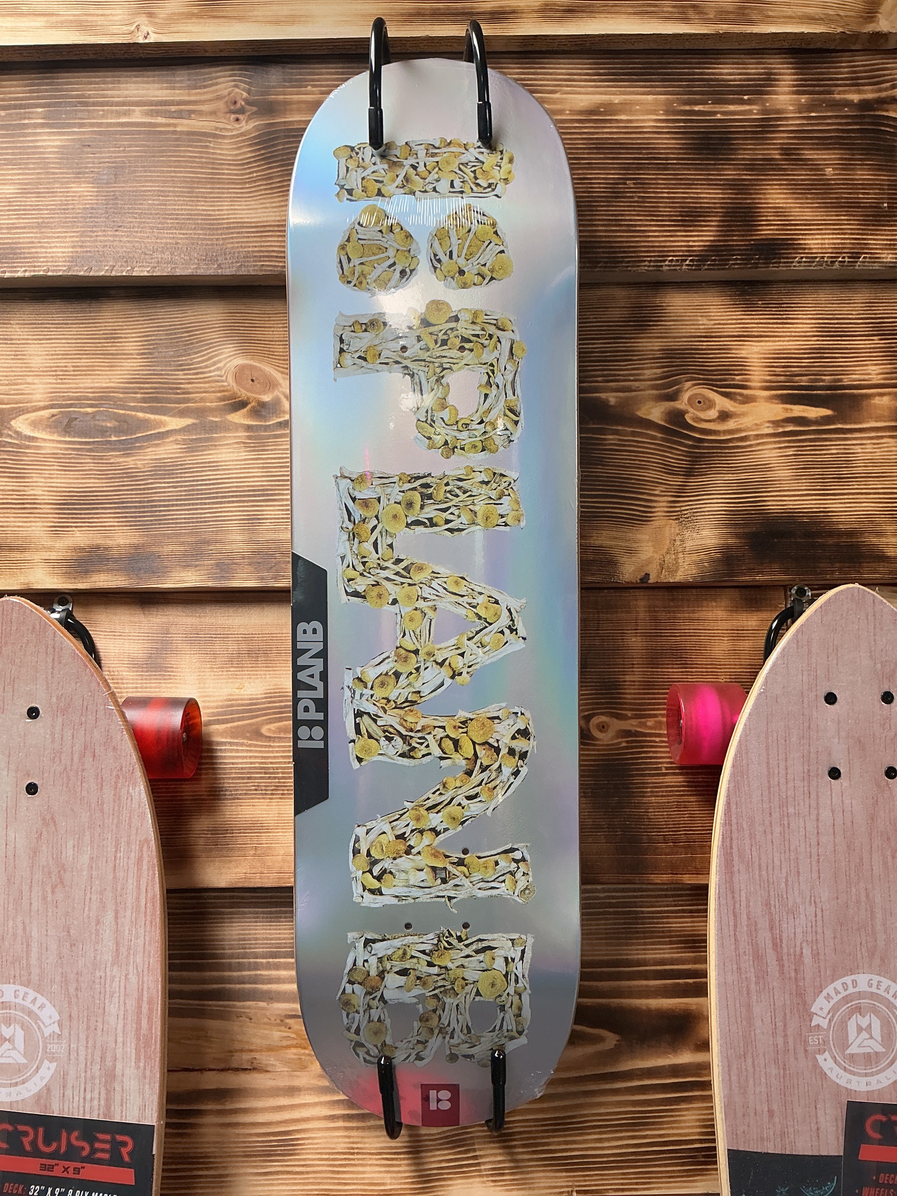 Plans B Team Shrooms Deck 8.375”