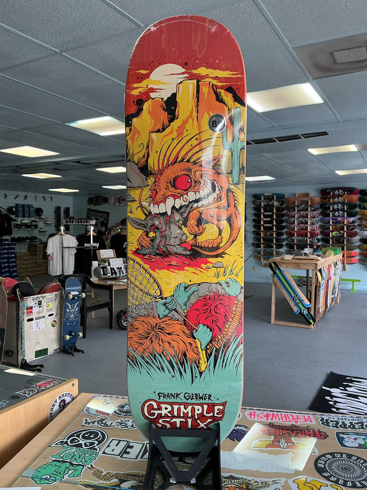 Anti Hero Gerwer Grimple Stix Gryptids Deck 8.25”