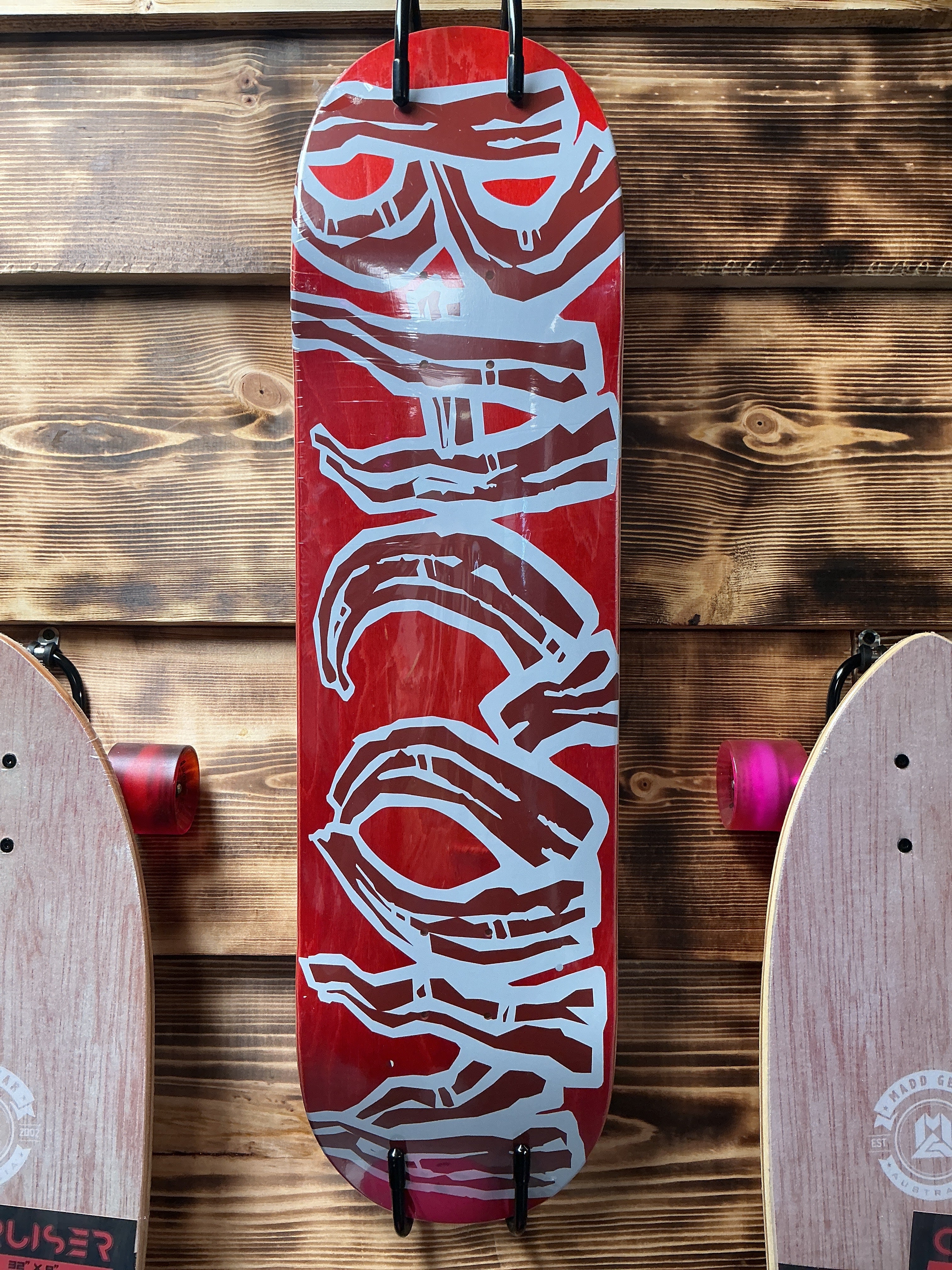 Bacon Team Logo Veneer Deck 8.25” Assorted Stains