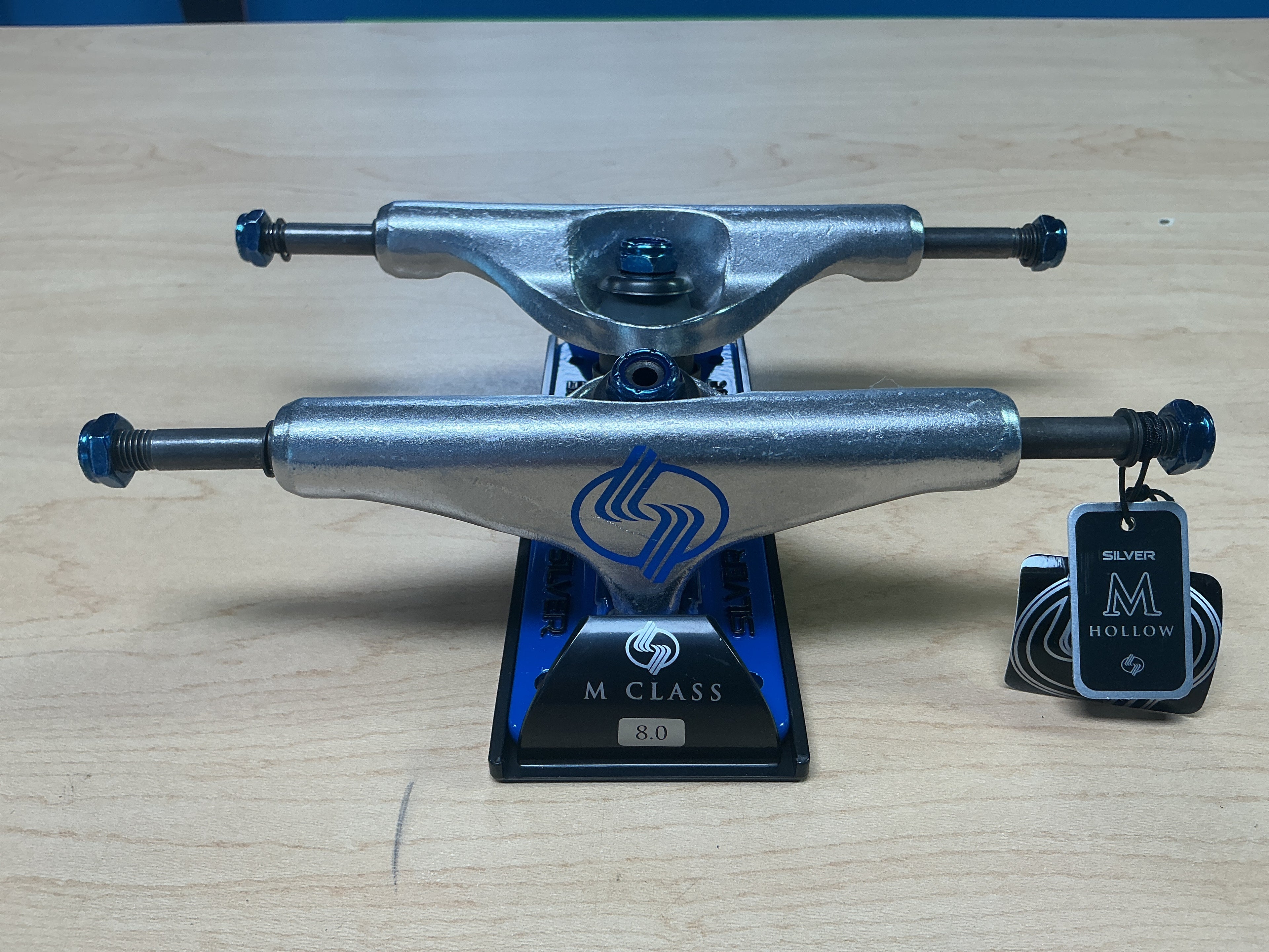 Silver M Class Truck Set 8” BLU