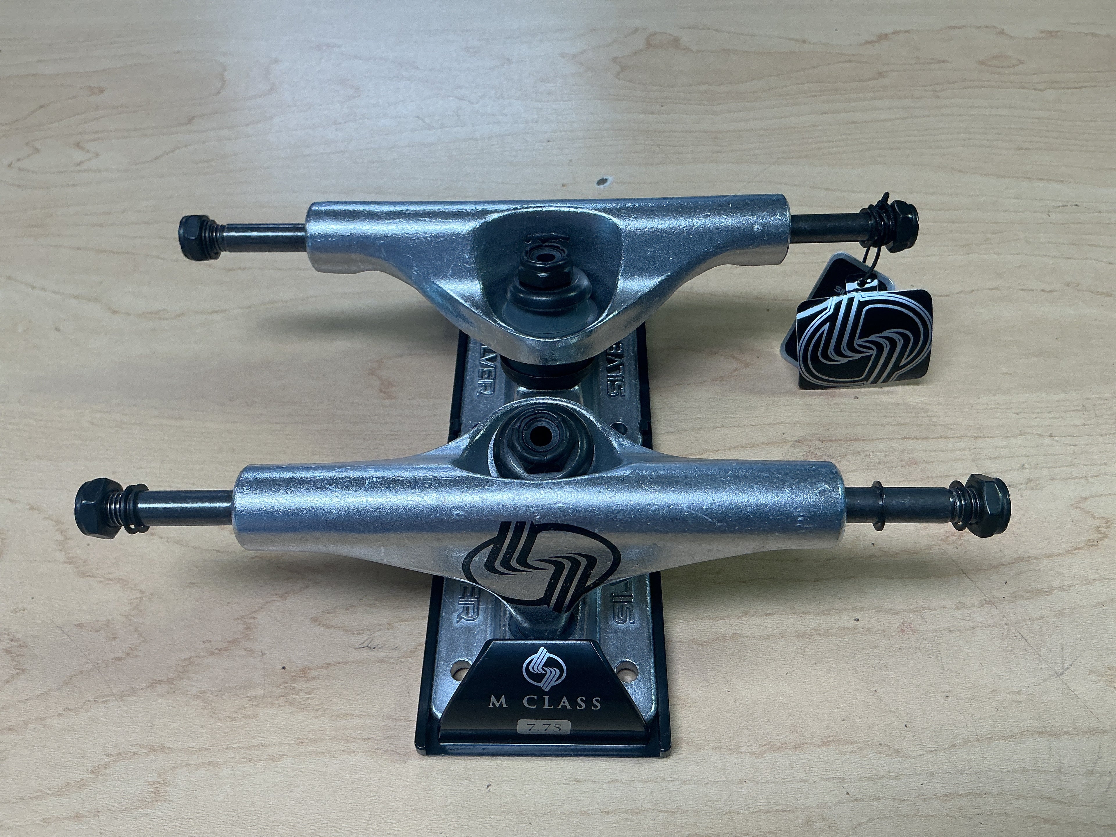 Silver M Class Truck Set 7.75” Raw