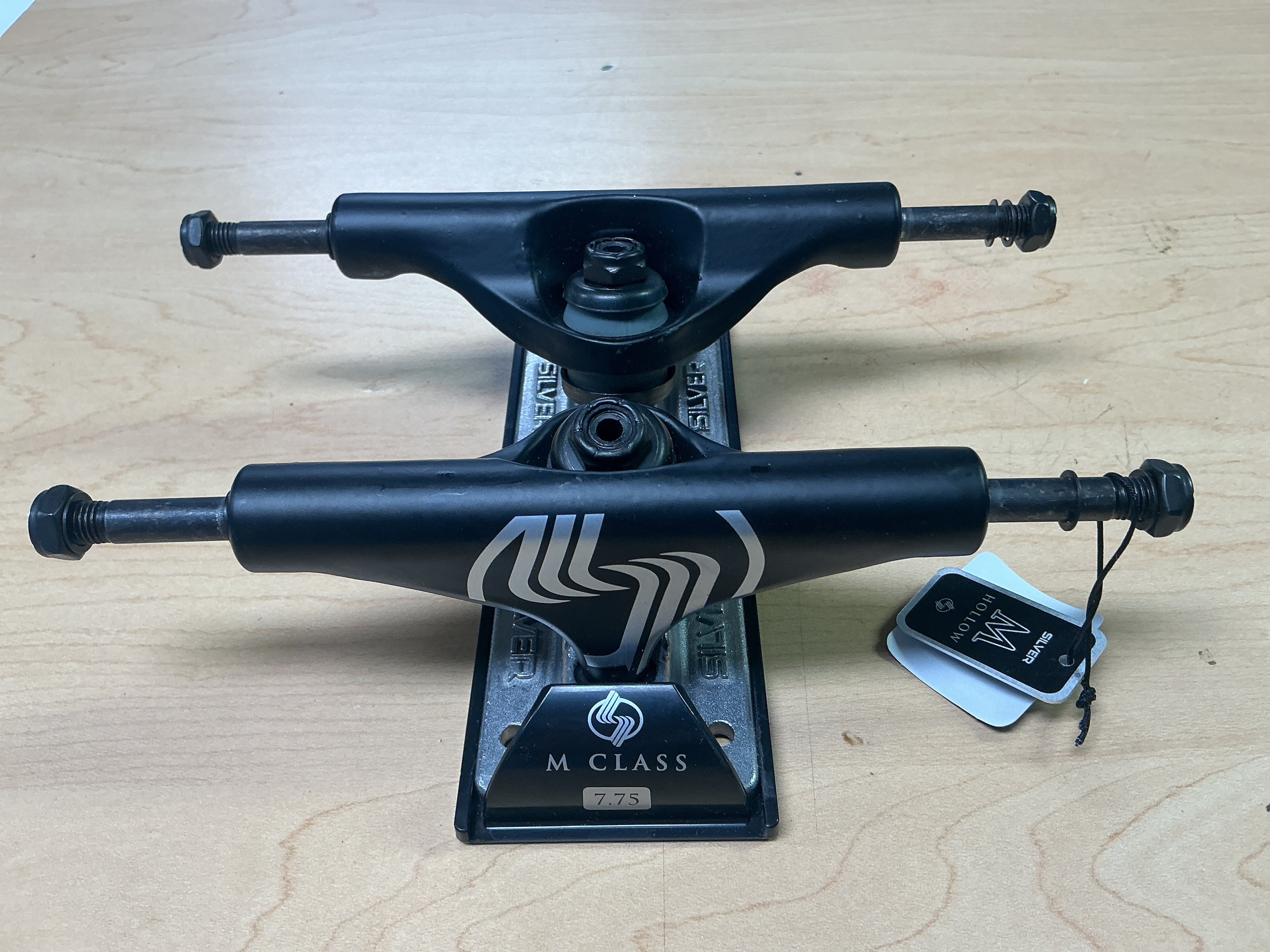 Silver M Class Truck Set 7.75” BLK