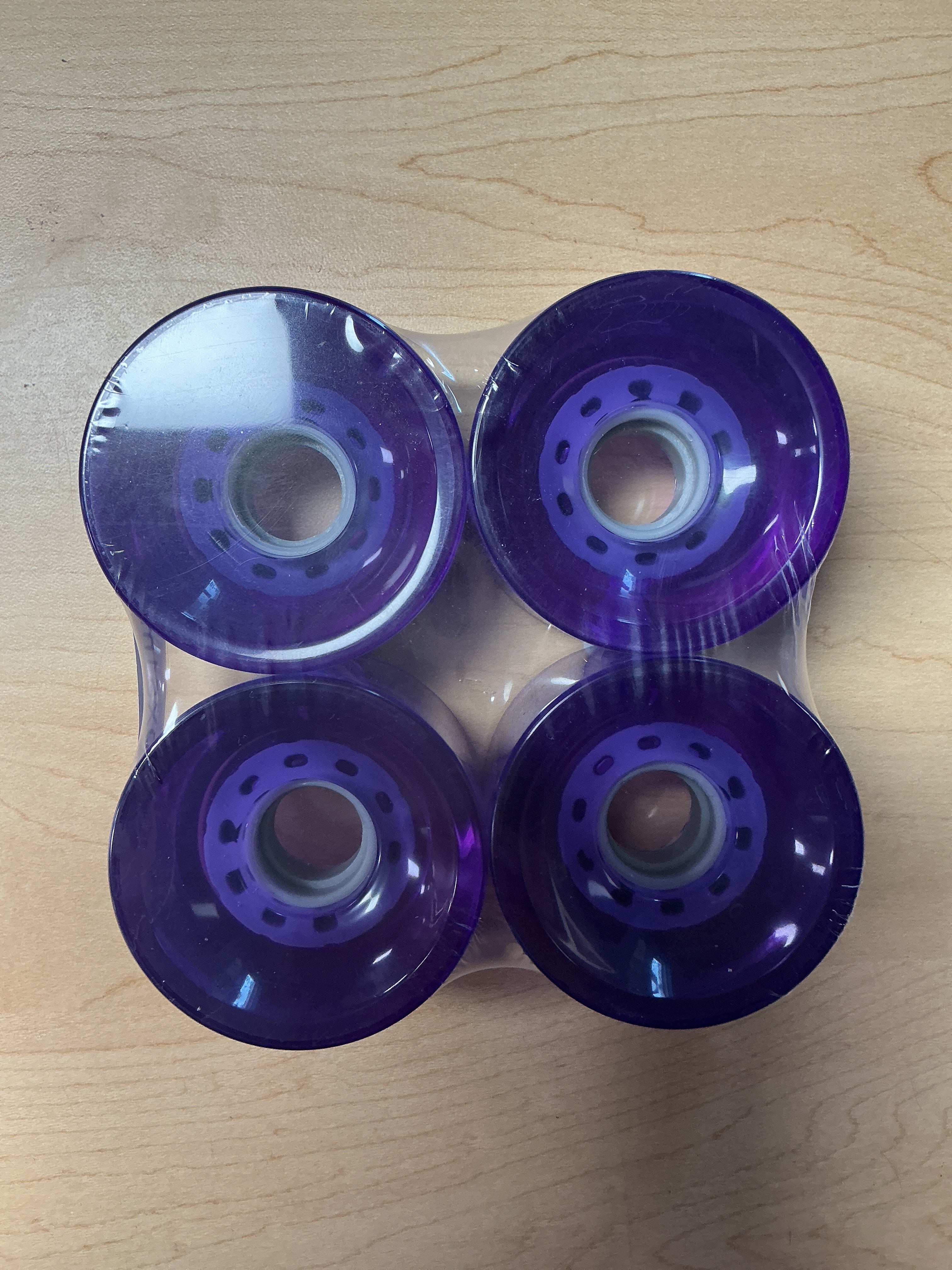 Blank Cruiser Wheels 70mm 78a 4pk