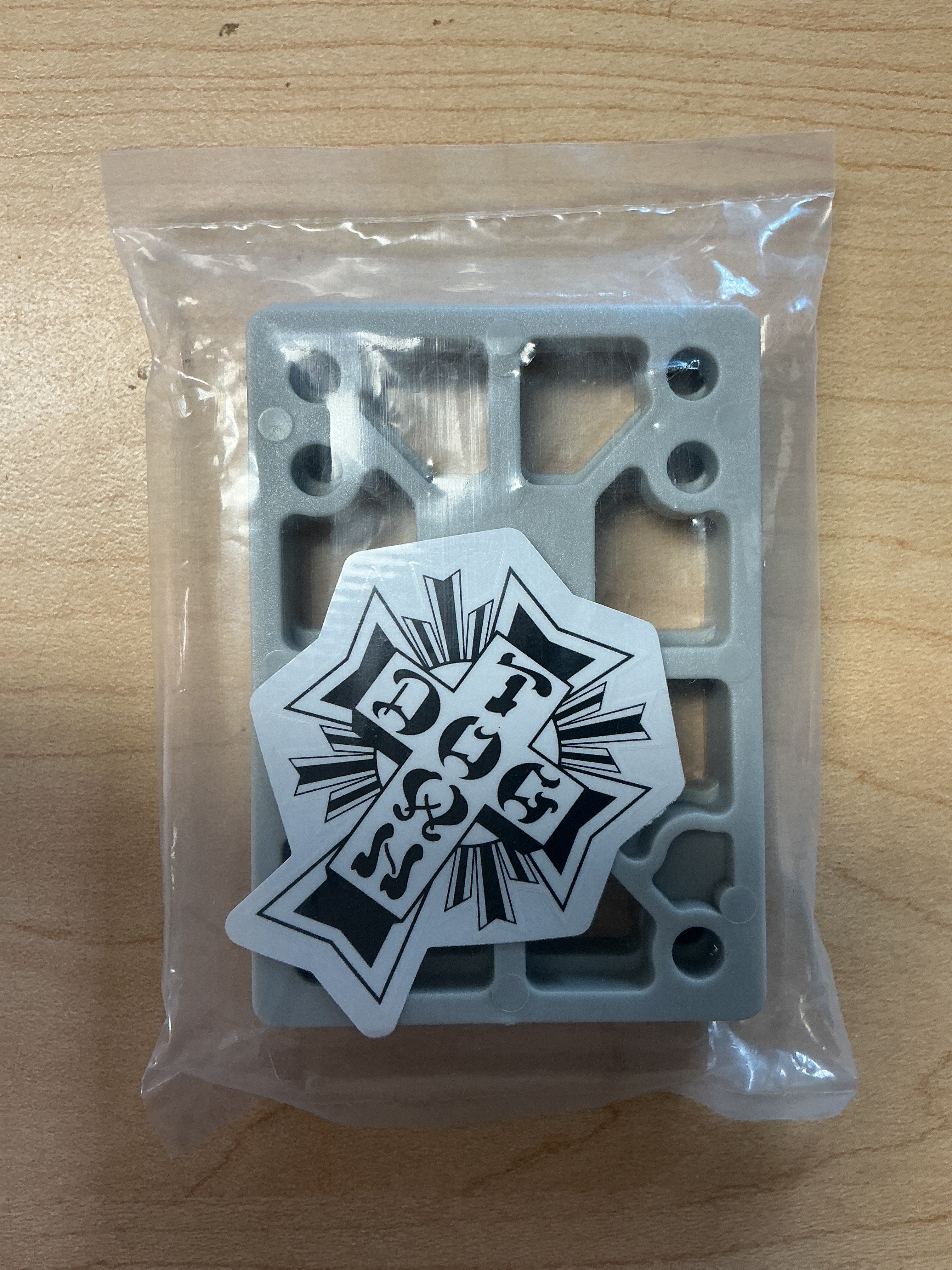 Dogtown Risers 1/4” Grey 2pk