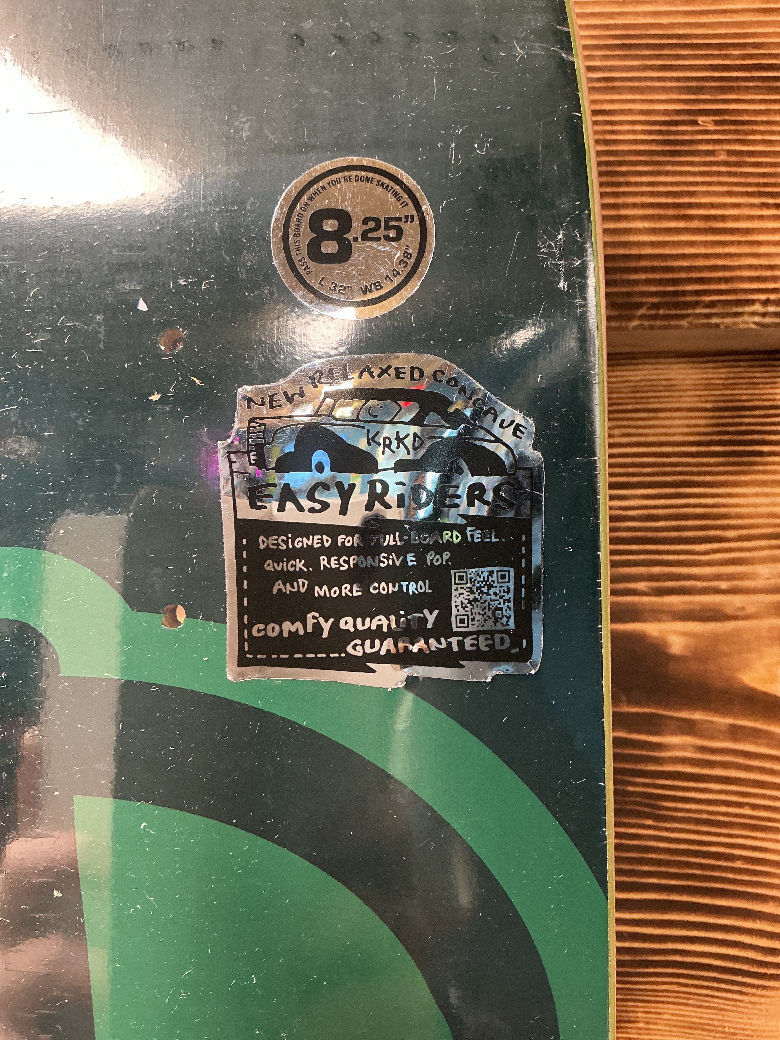 Krooked Team Easyrider Eyes Deck 8.25”