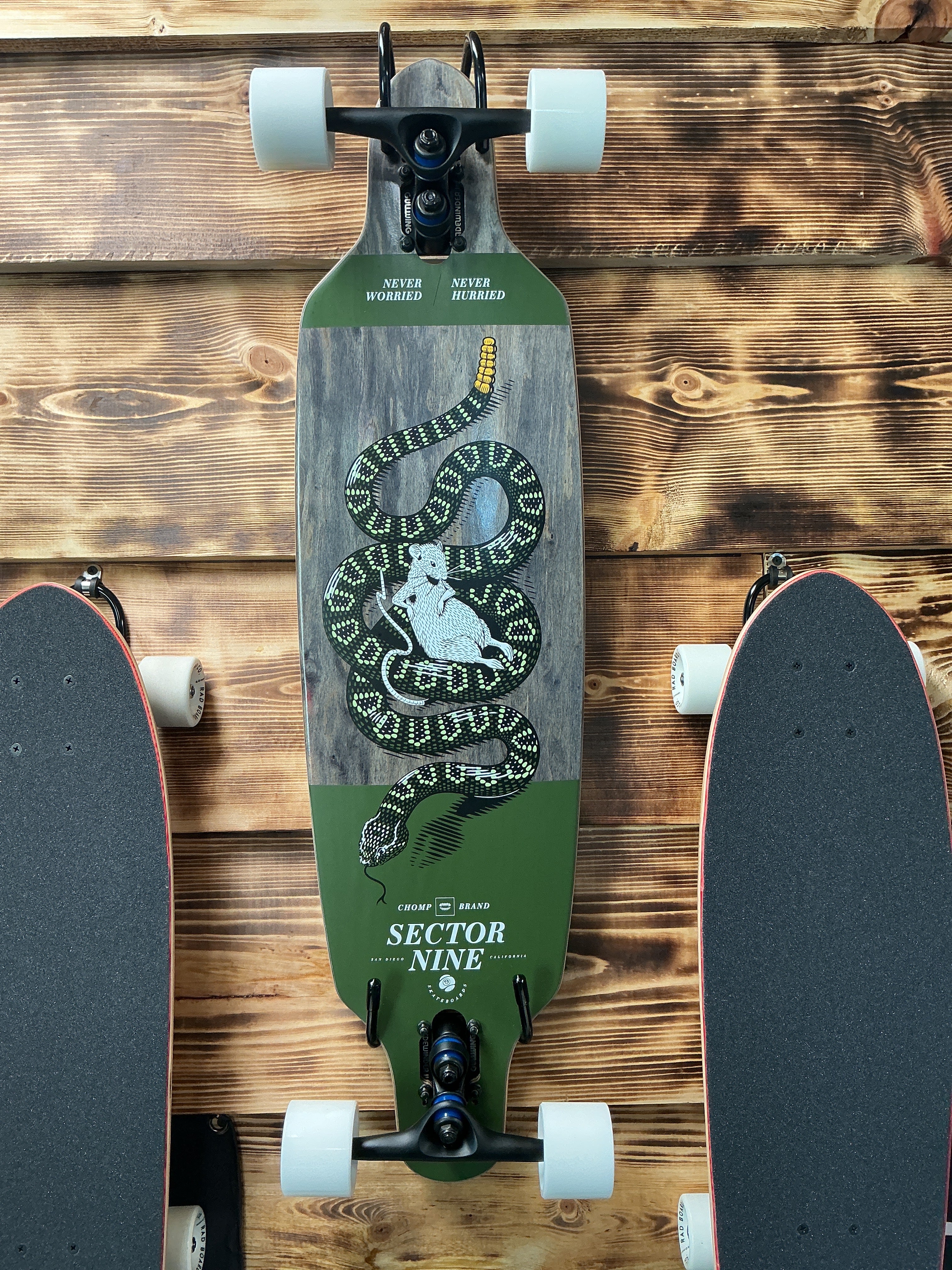 Sector 9 Fractal Rattler Complete 36x9”