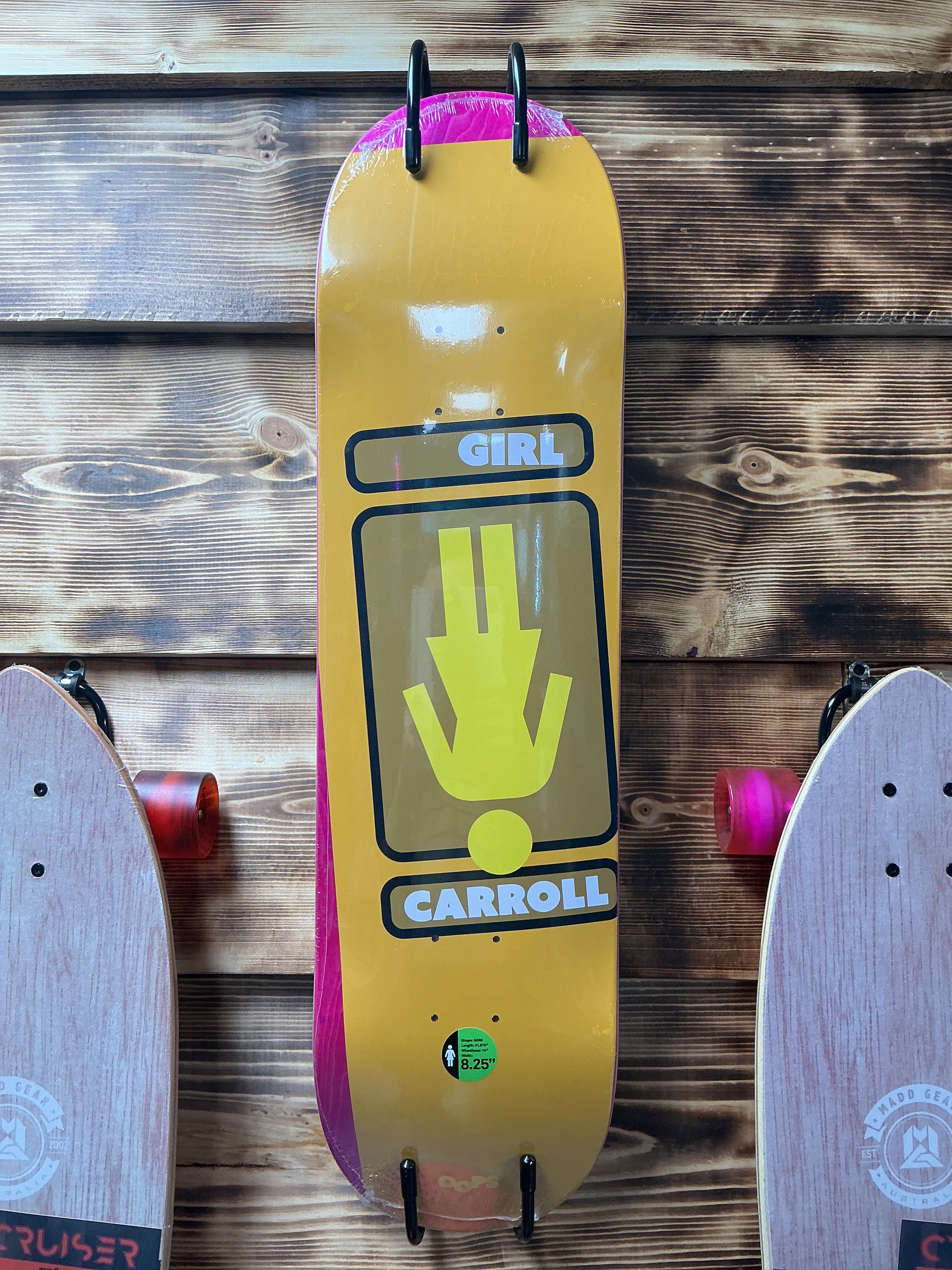 Girl Carroll Oops OG Twin Tail Deck 8.25”