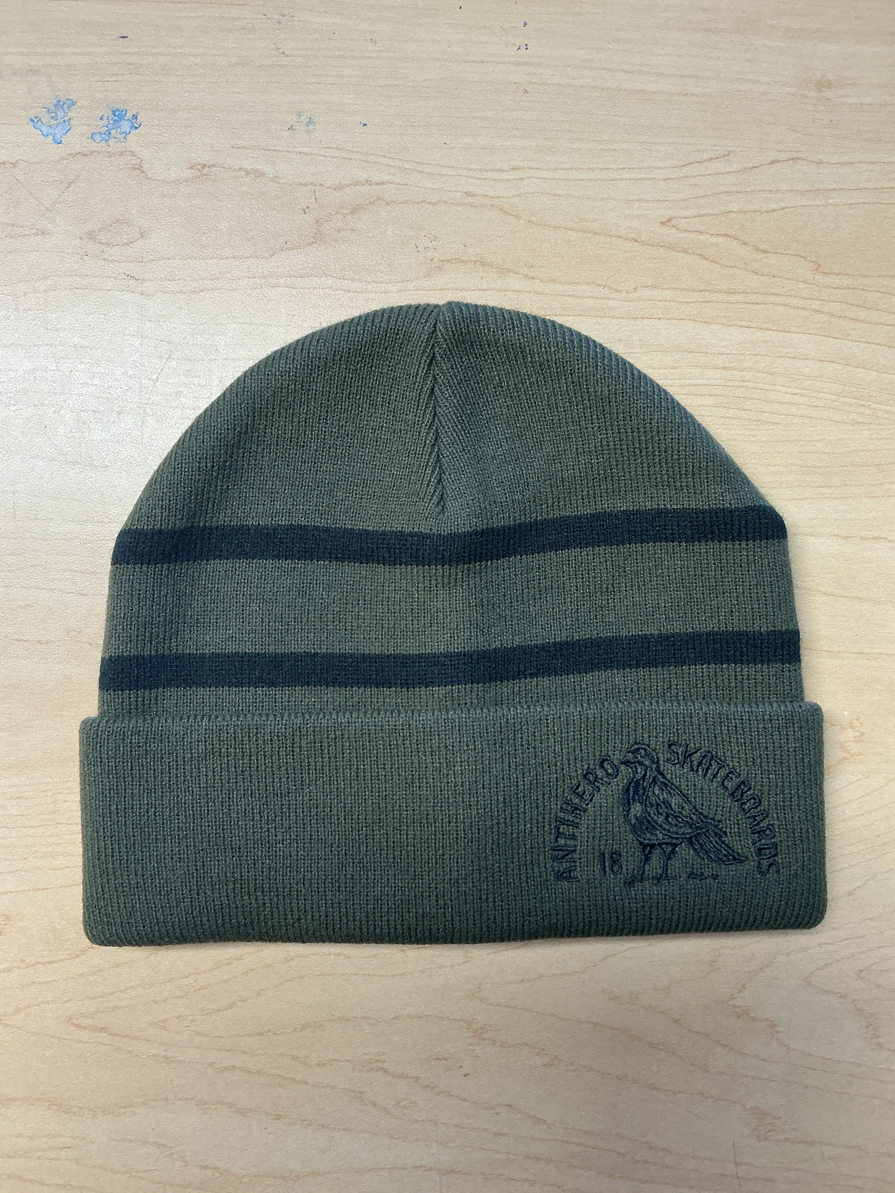 Anti Hero Clubhouse Beanie Olive