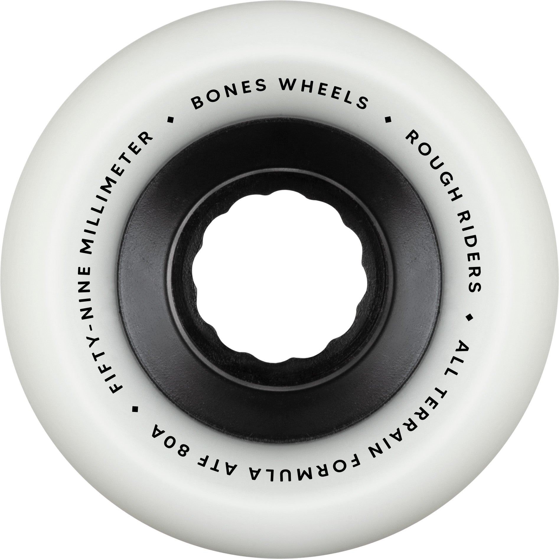 Bones ATF Rough Riders Skull & Bones 59mm 80a
